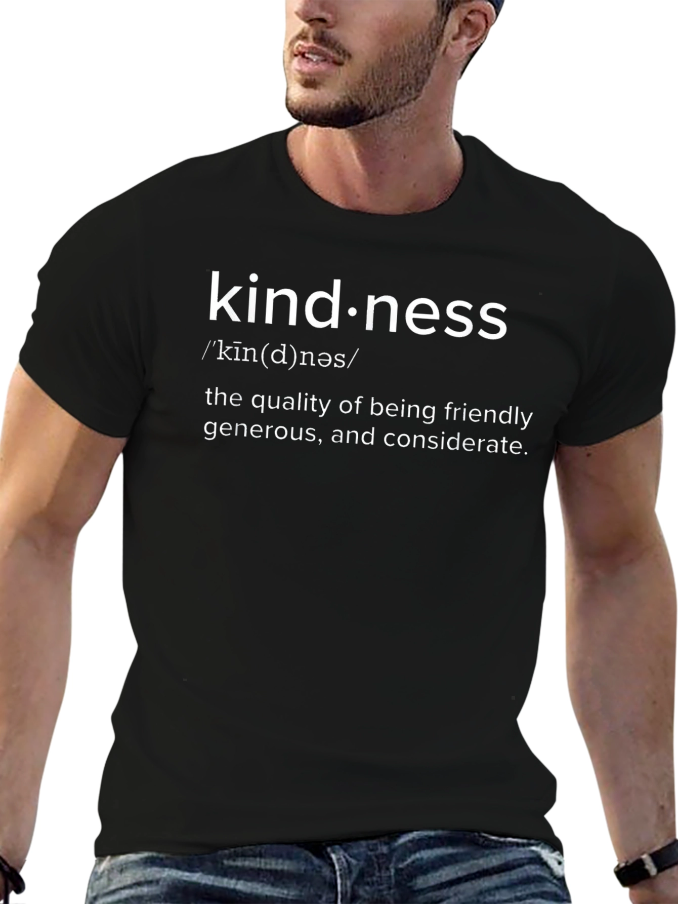 Kindness Definition Graphic T-Shirt - Unisex