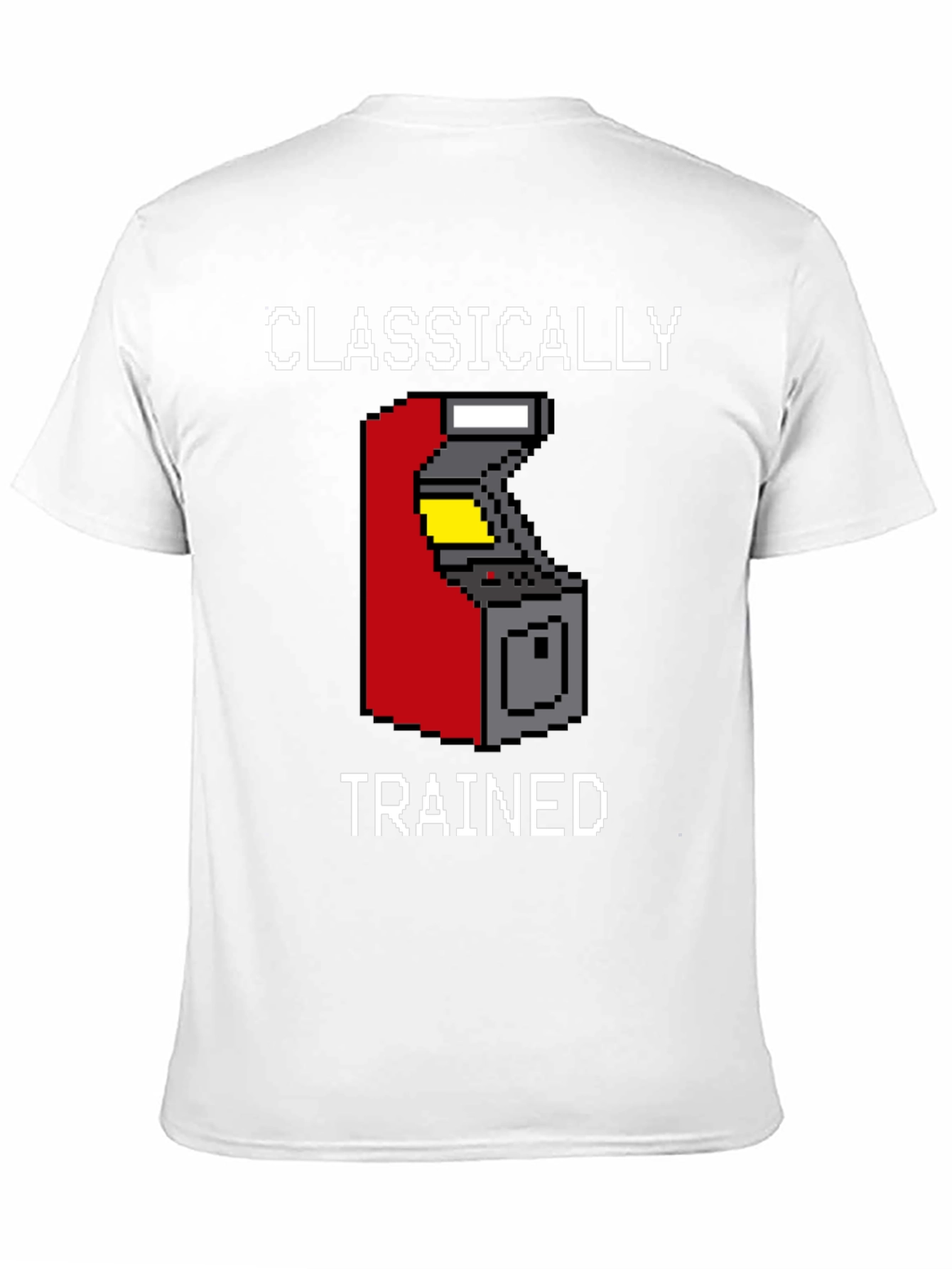 Classically Trained Gamer T-Shirt - Retro Arcade Design