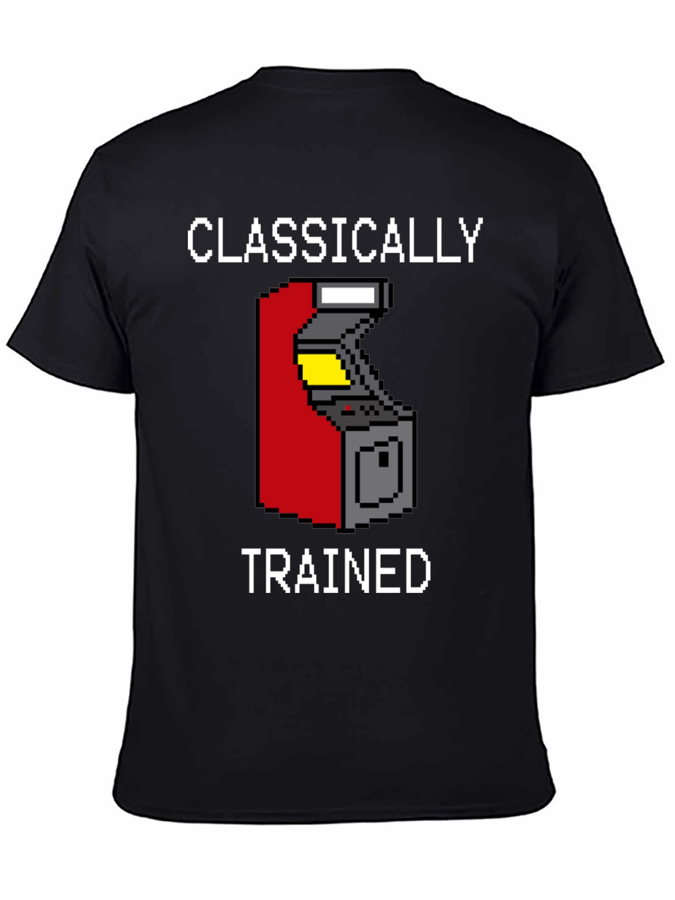 Classically Trained Gamer T-Shirt - Retro Arcade Design