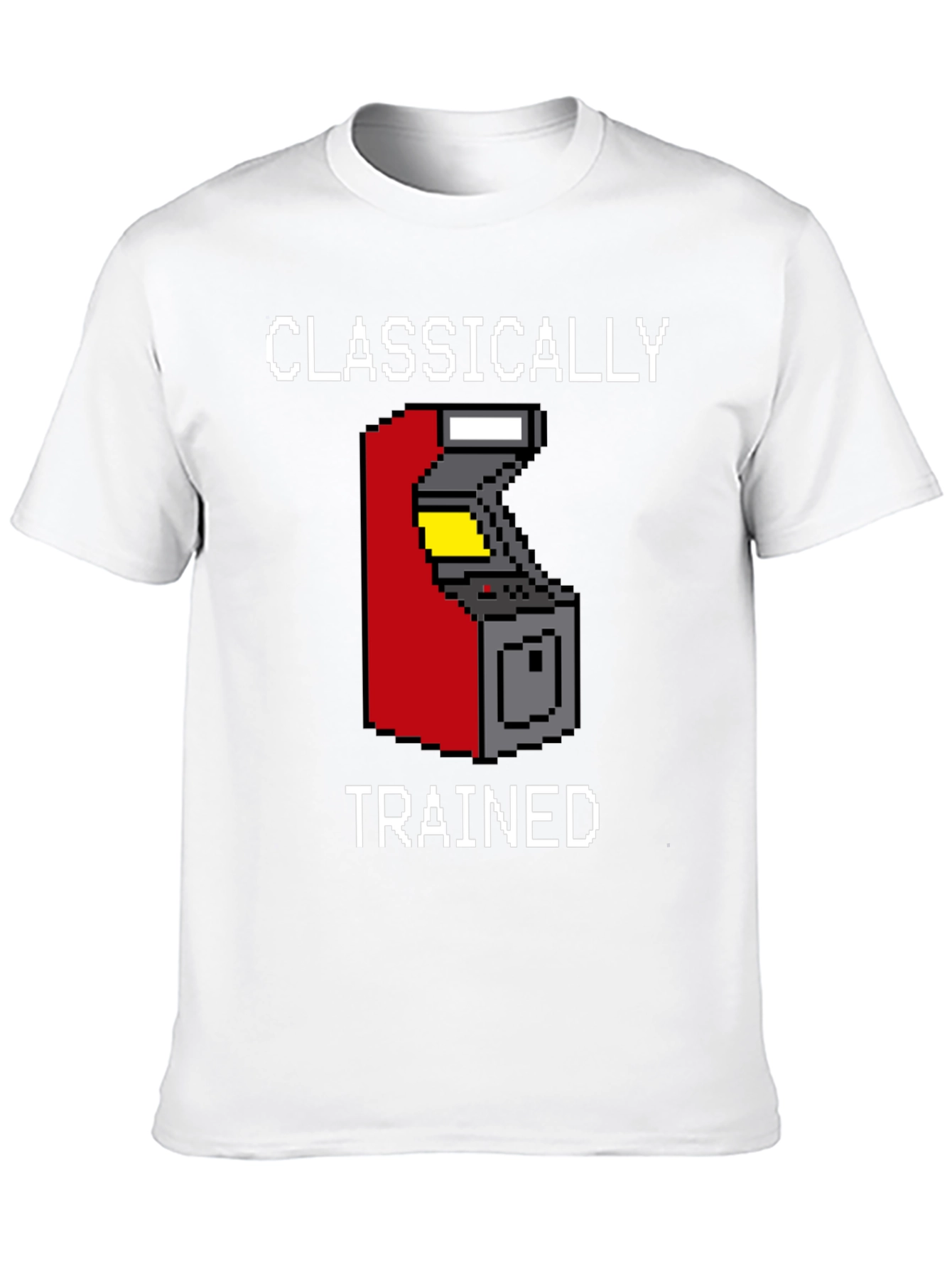 Classically Trained Gamer T-Shirt - Retro Arcade Design