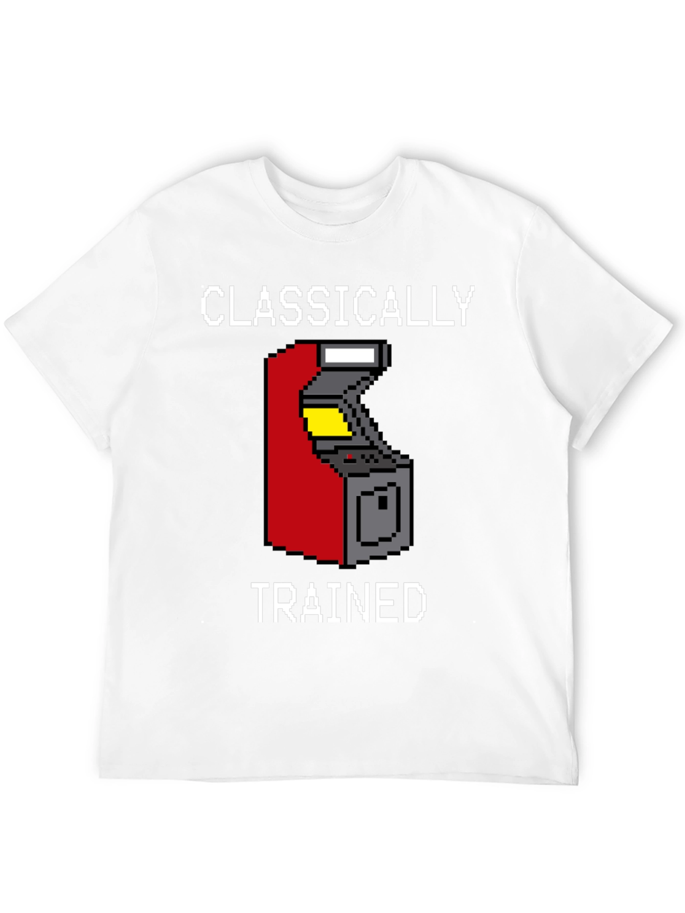 Classically Trained Gamer T-Shirt - Retro Arcade Design