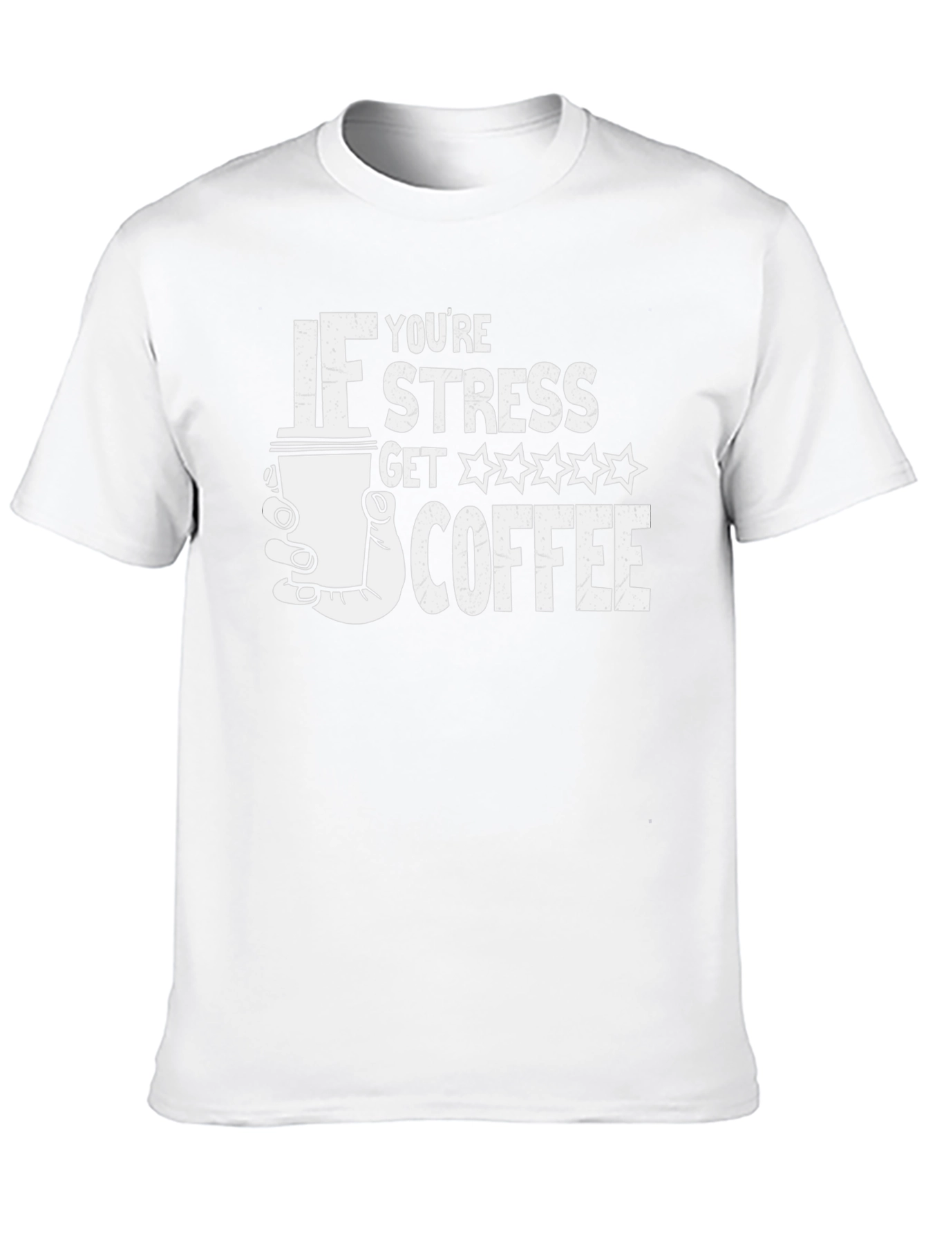 Funny Stress Coffee T-Shirt