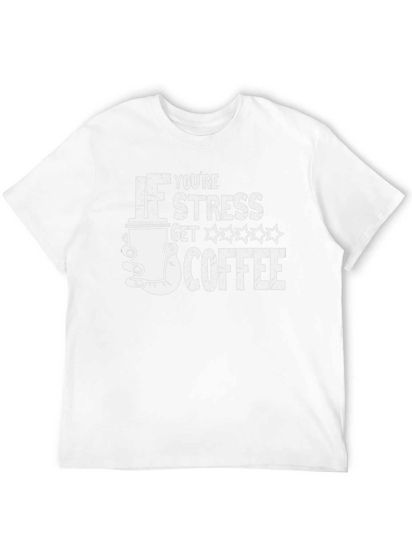 Funny Stress Coffee T-Shirt