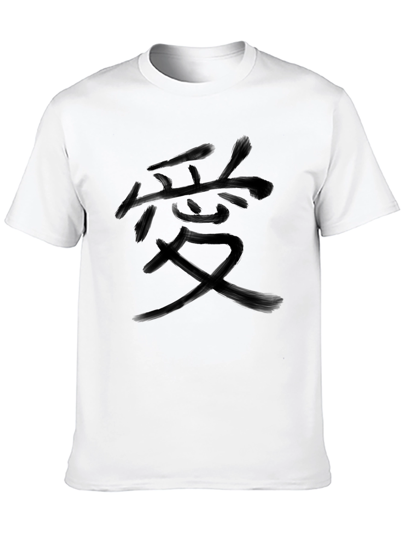 Love Kanji Black T-Shirt