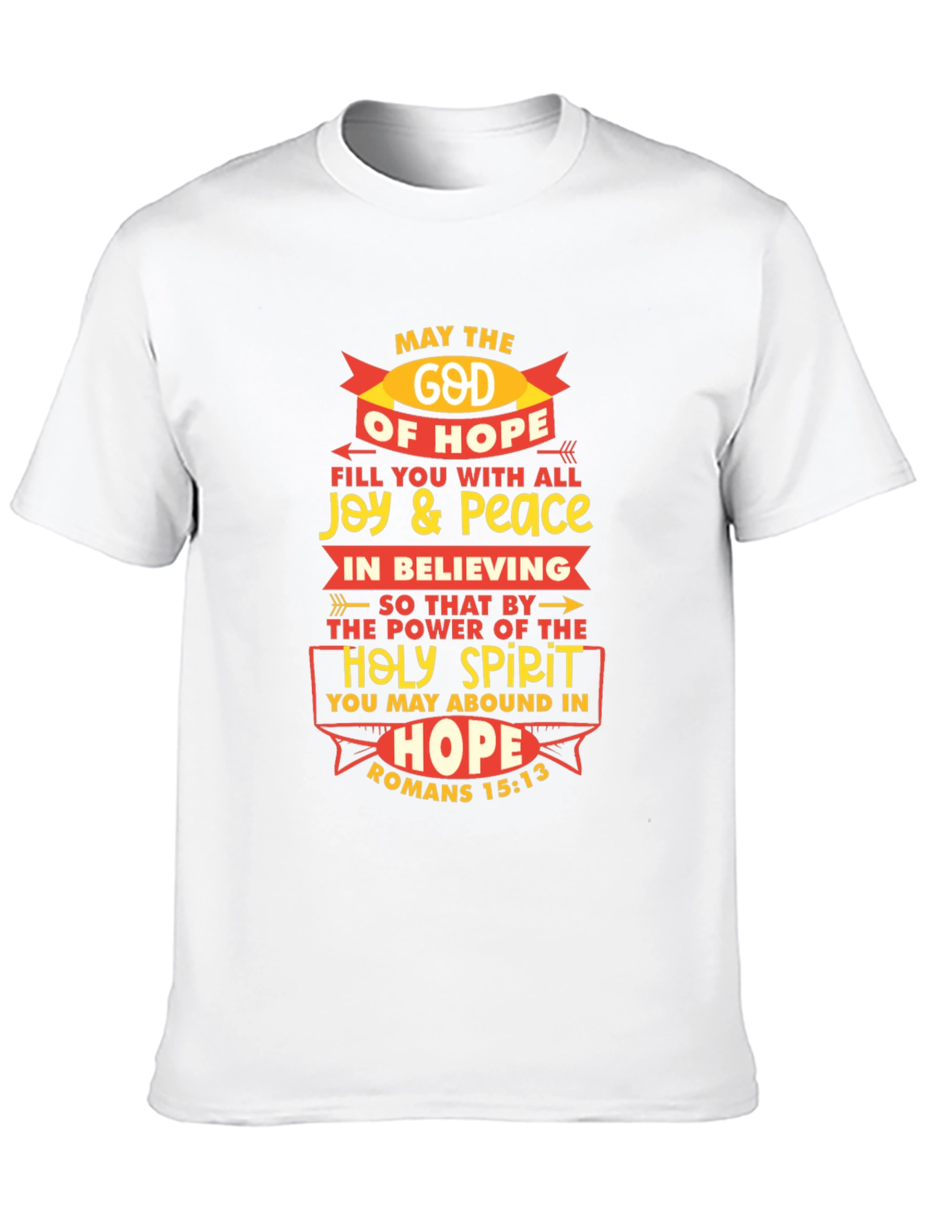 God of Hope T-Shirt - Christian Scripture Tee
