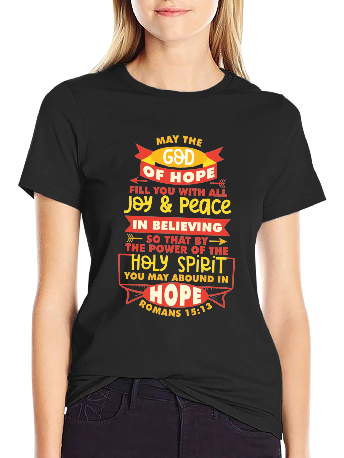 God of Hope T-Shirt - Christian Scripture Tee