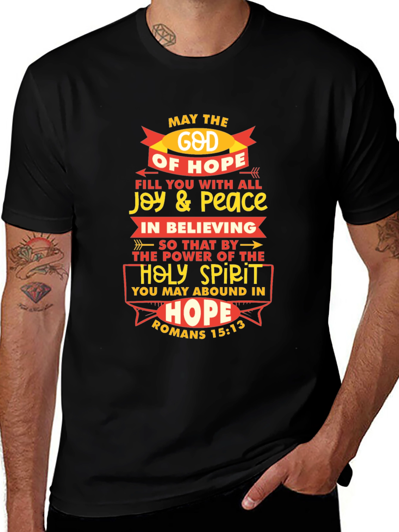 God of Hope T-Shirt - Christian Scripture Tee