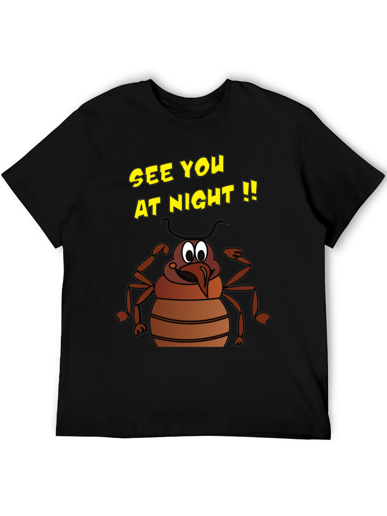 See You at Night Bug Graphic T-Shirt