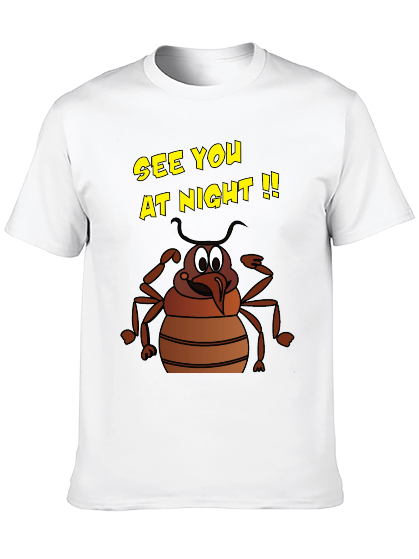 See You at Night Bug Graphic T-Shirt