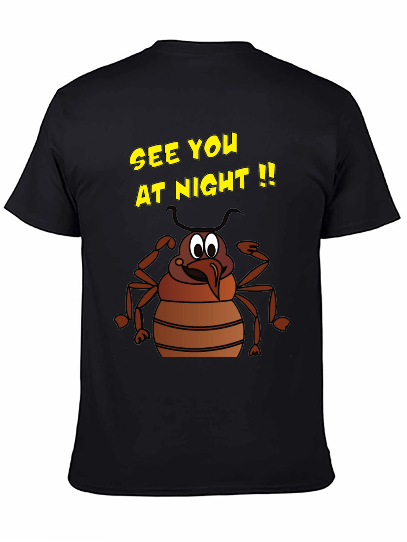 See You at Night Bug Graphic T-Shirt