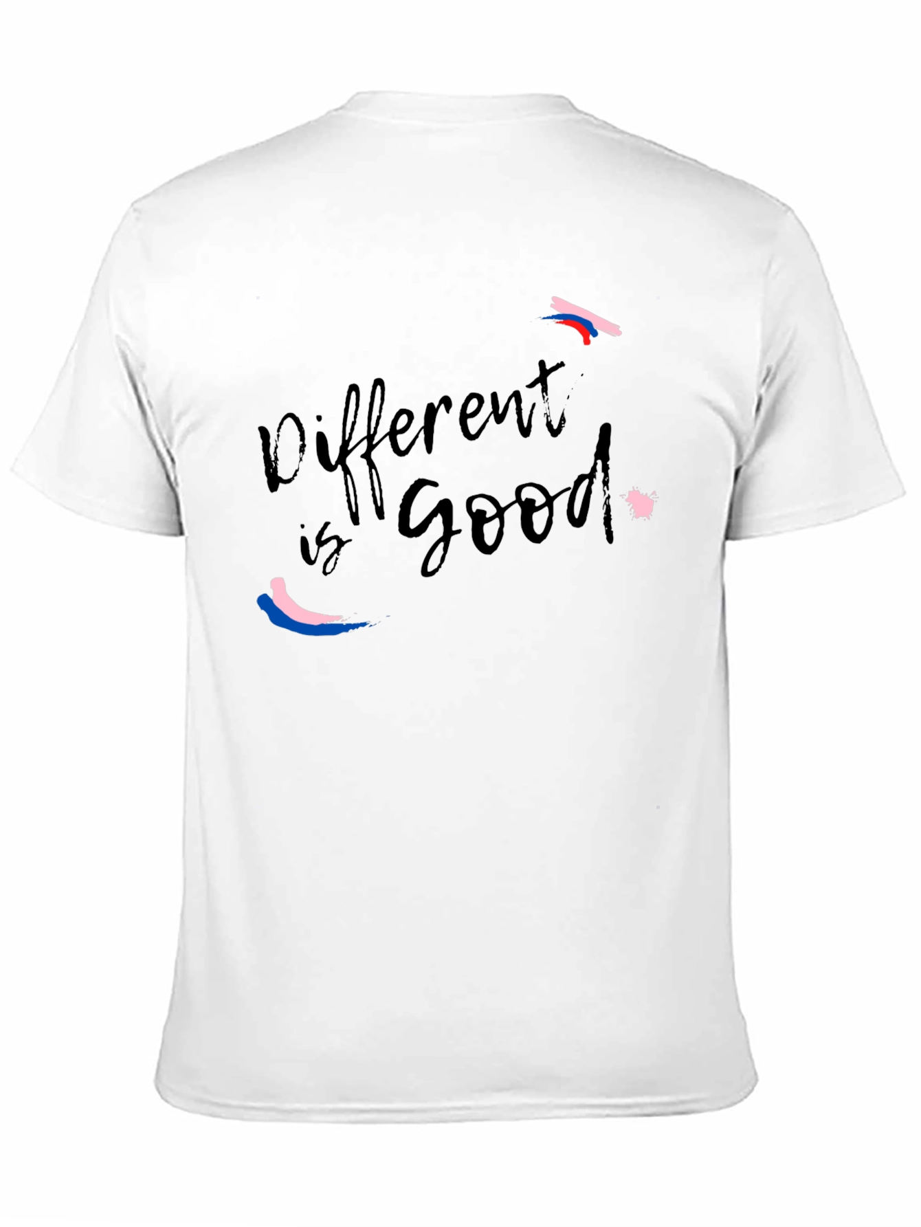 Different is Good Black Graphic Tee