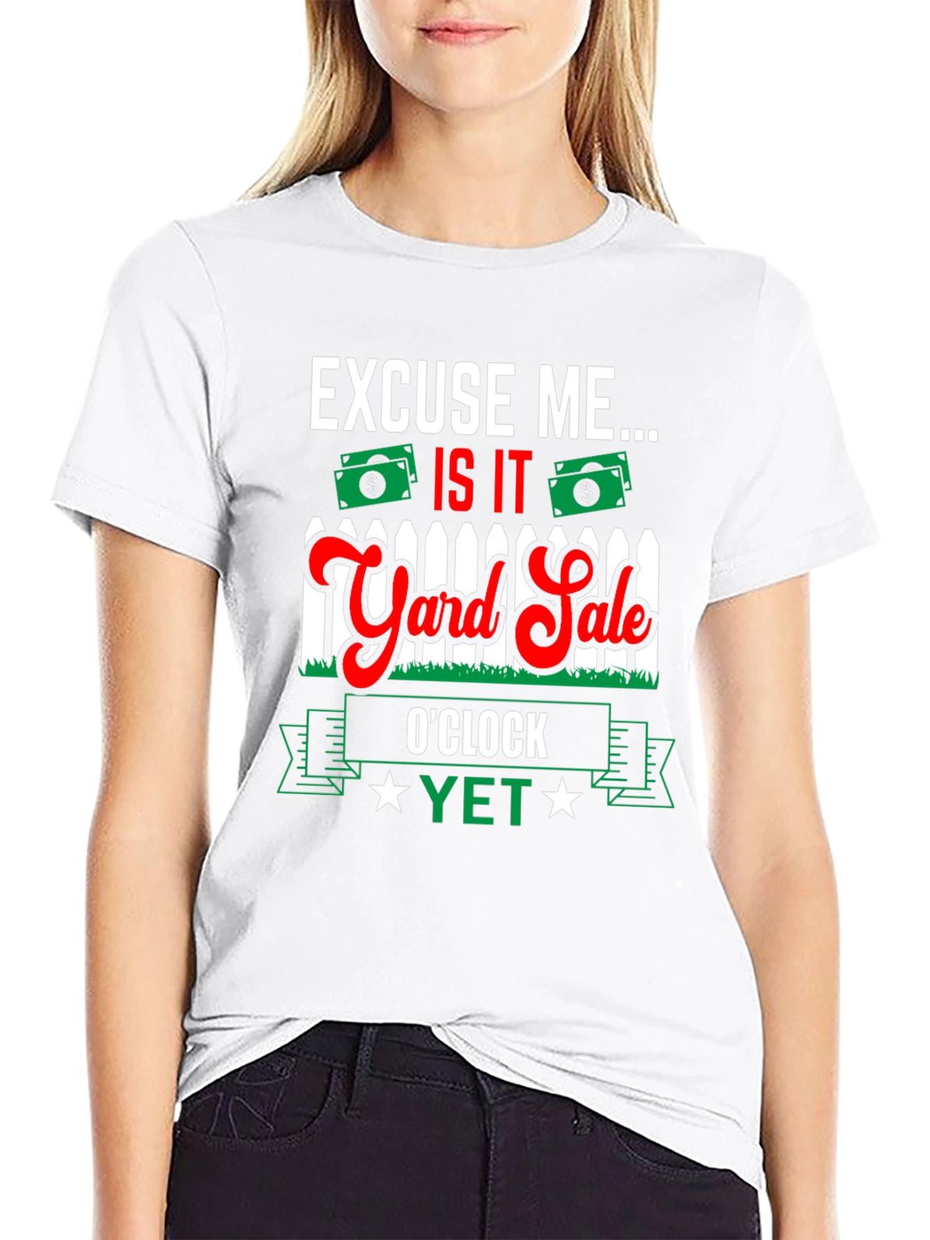Yard Sale OClock T-Shirt - Funny Graphic Tee