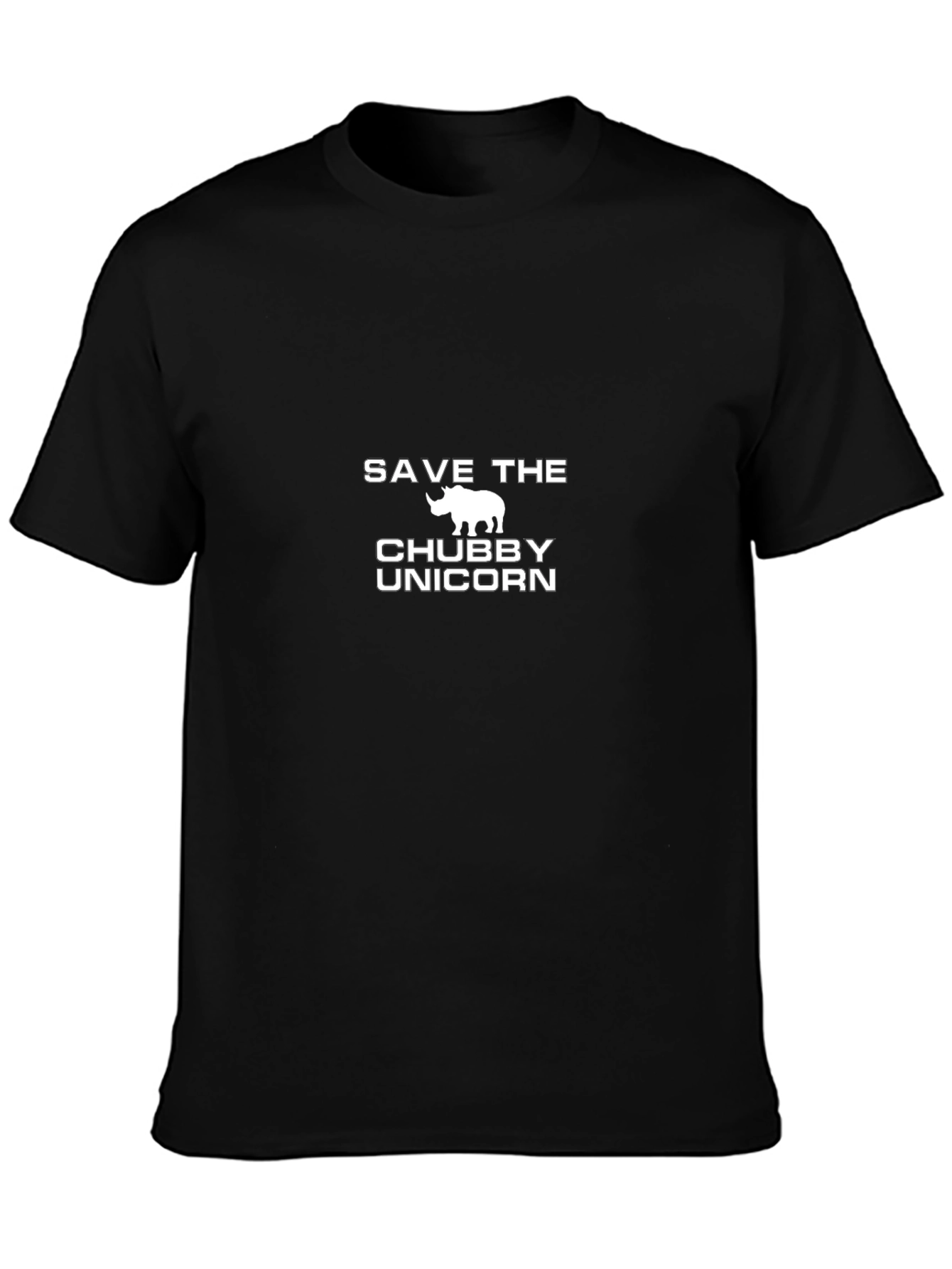 Save The Chubby Unicorn Graphic Tee