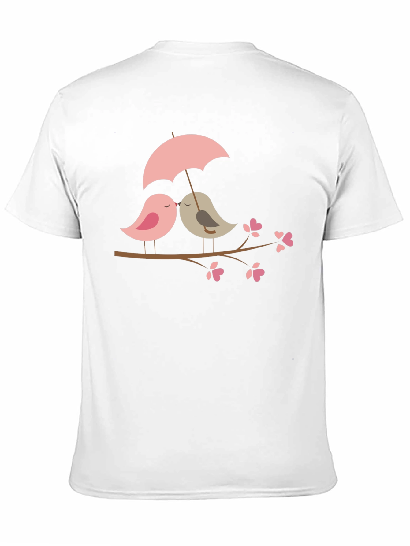 Birds in Love T-Shirt - Cute Graphic Tee