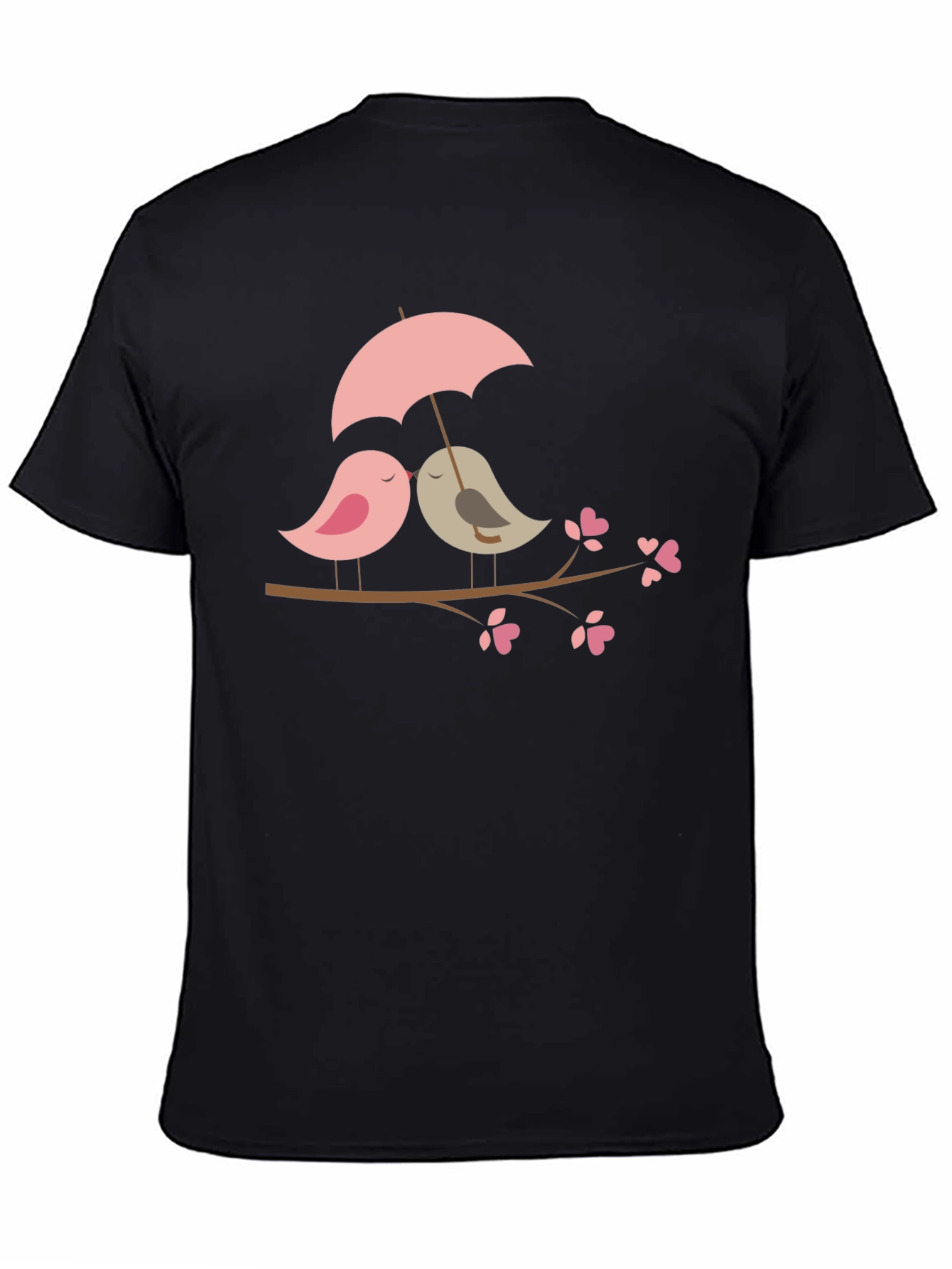Birds in Love T-Shirt - Cute Graphic Tee