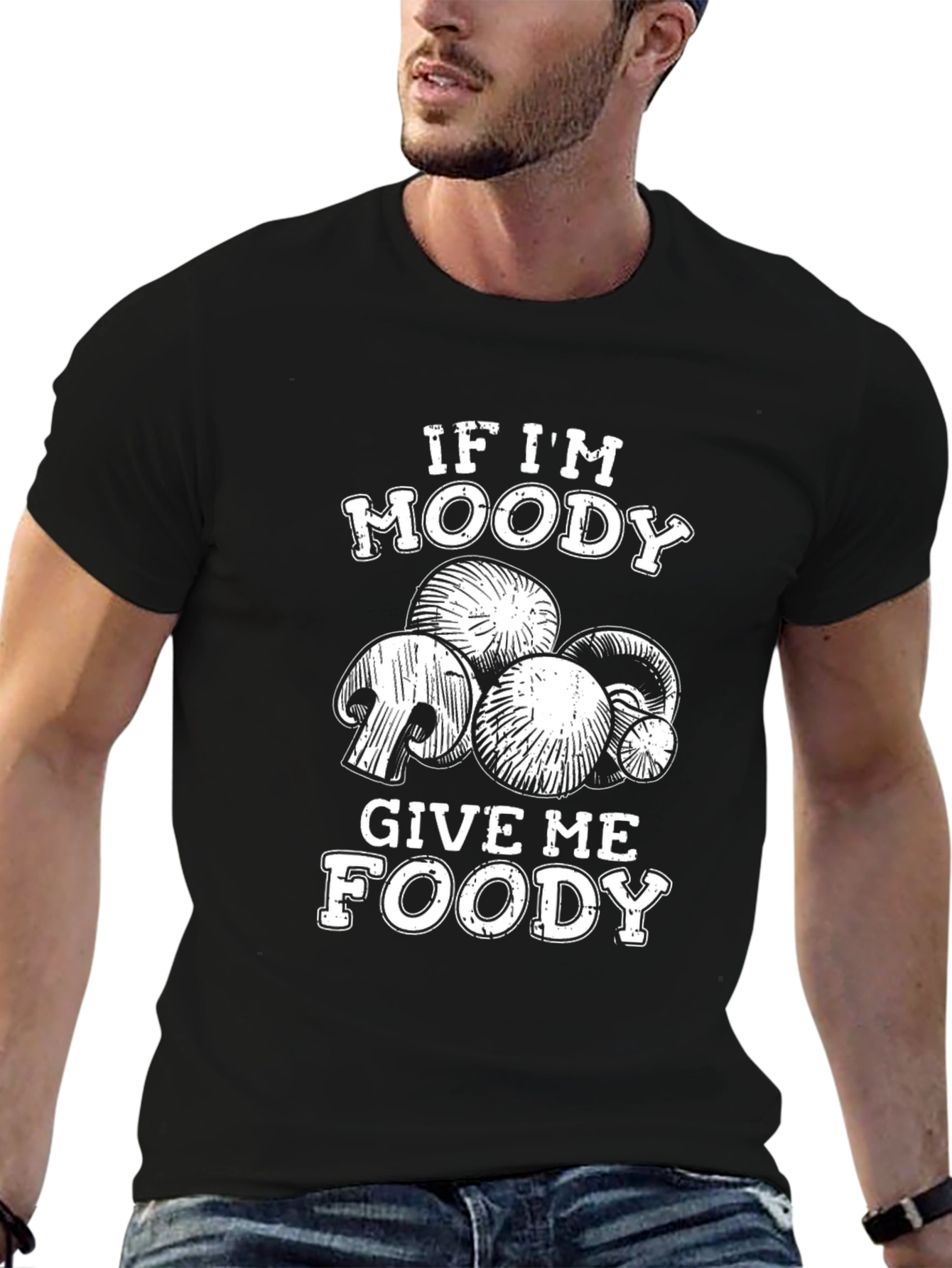 Funny Mushroom Graphic T-Shirt