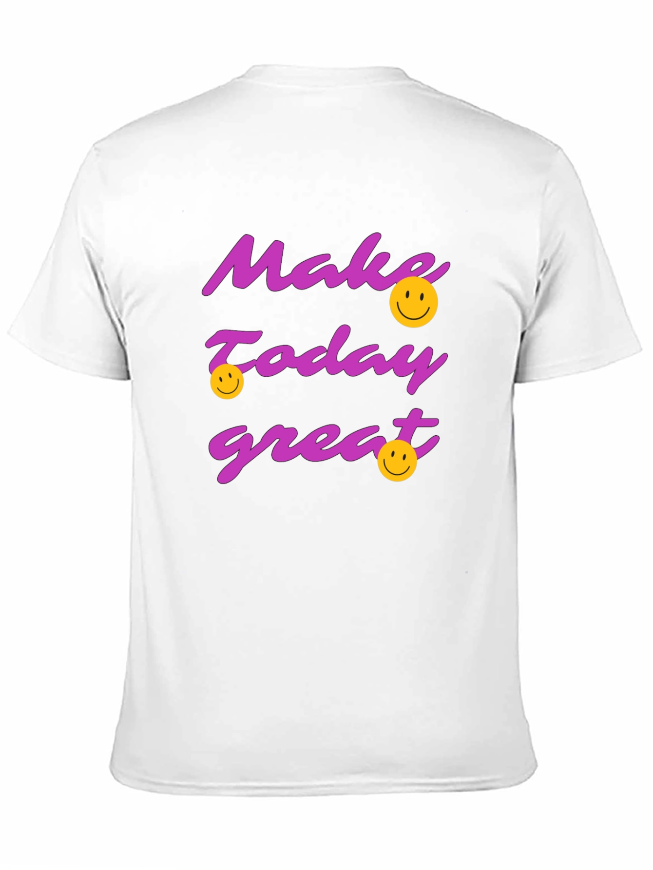 Make Today Great Graphic T-Shirt - Black