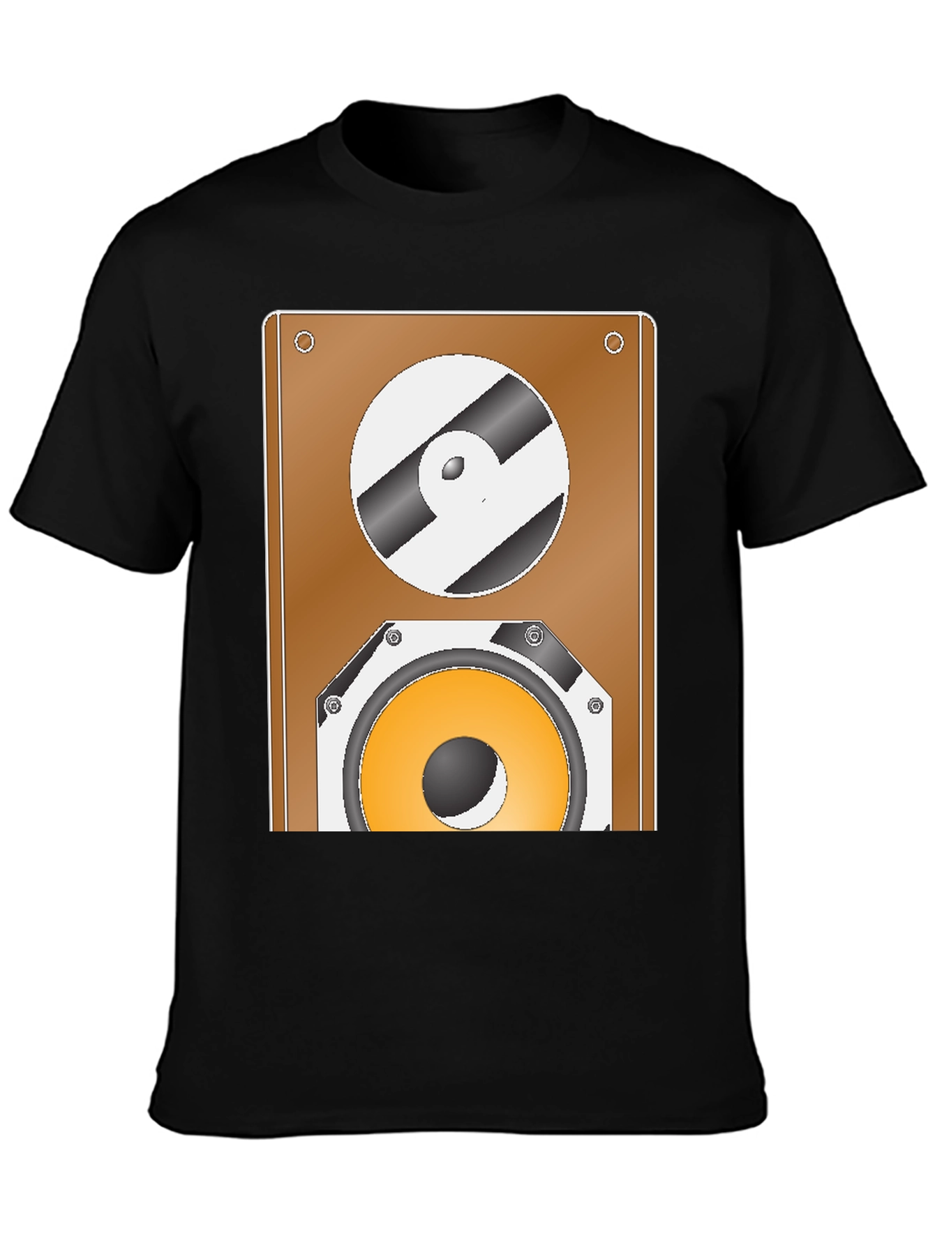 Speaker Graphic Tee - Black