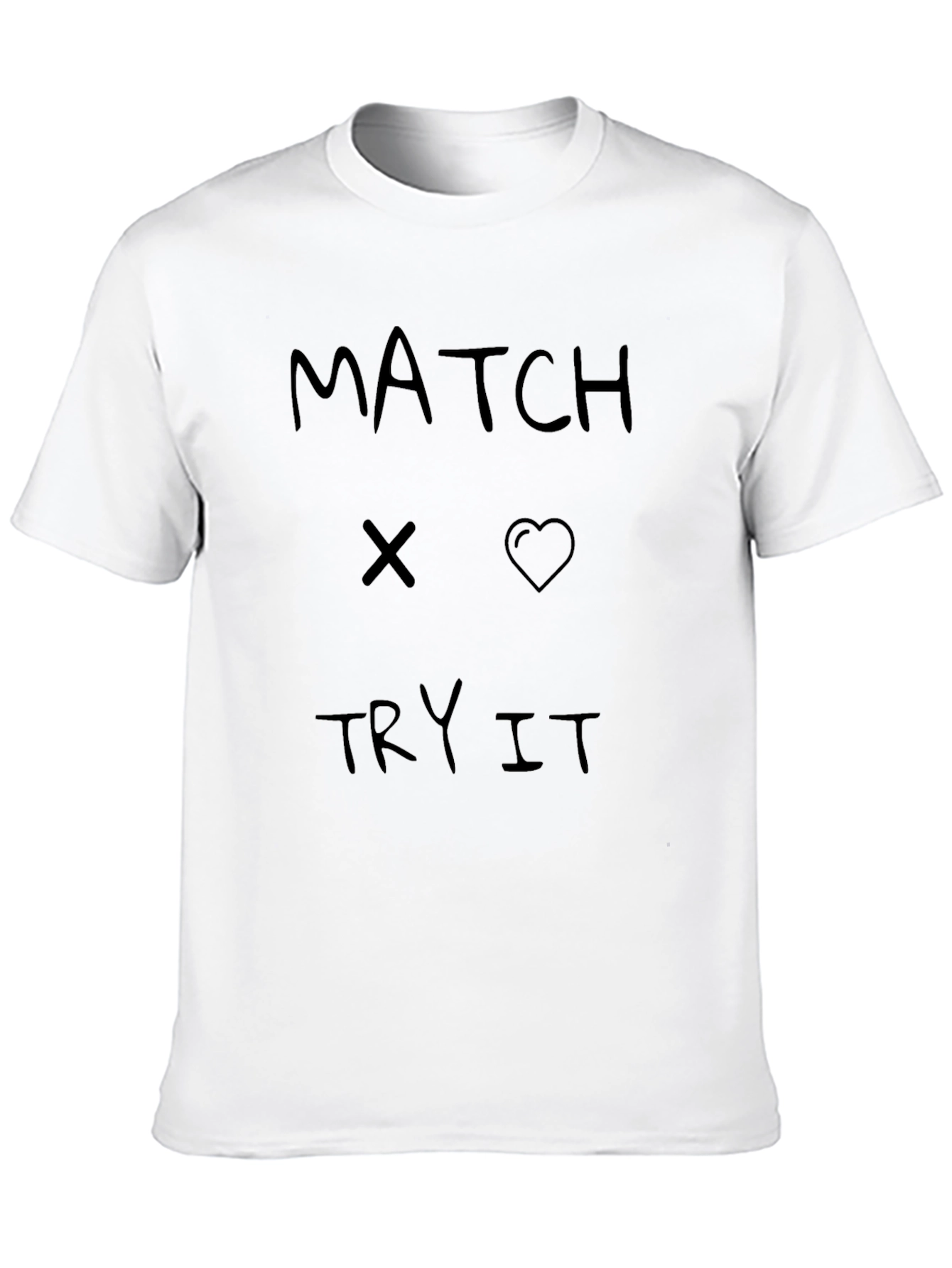 Match x Heart Try It Graphic Tee