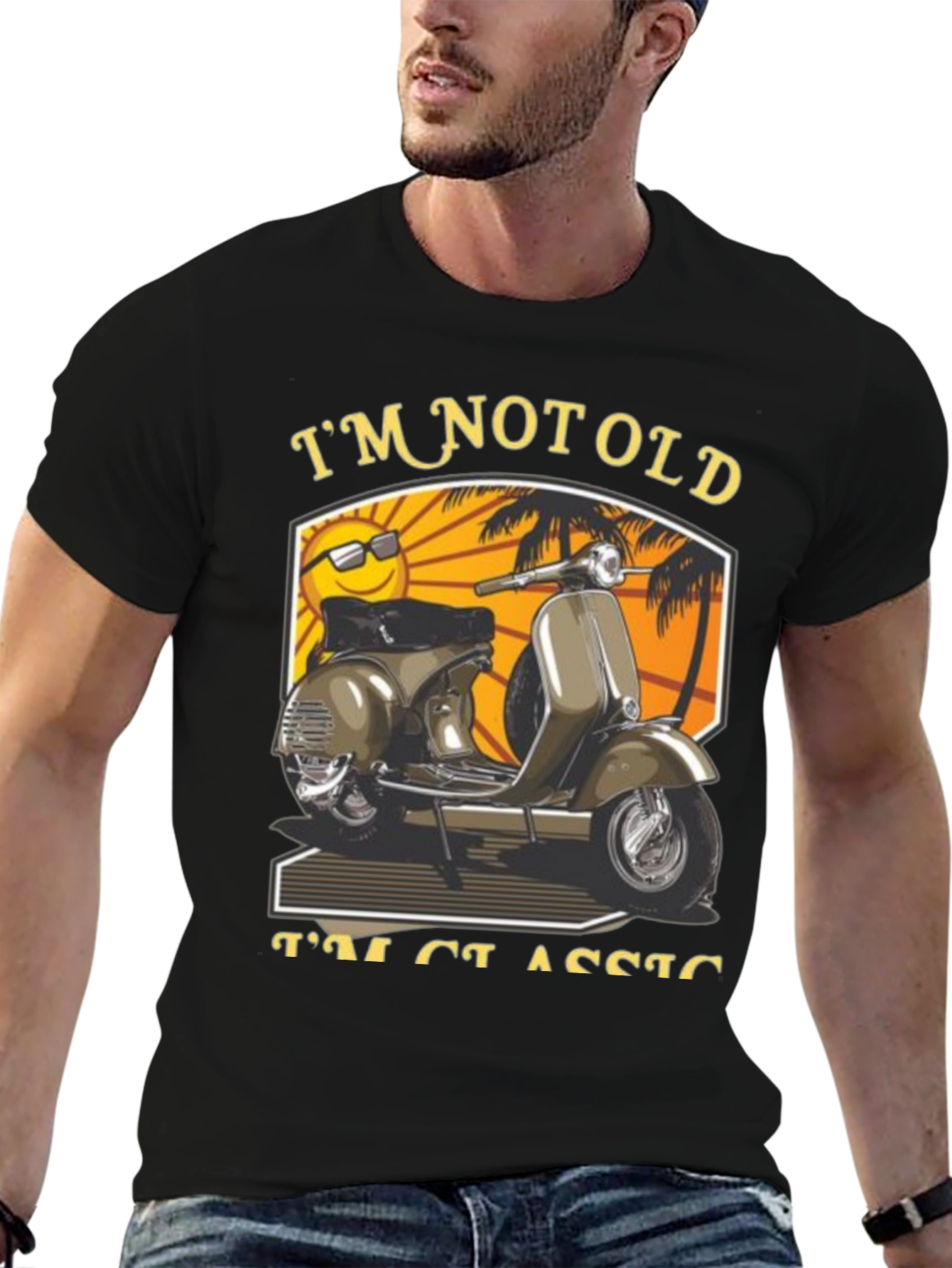 Im Not Old Im Classic Scooter T-Shirt
