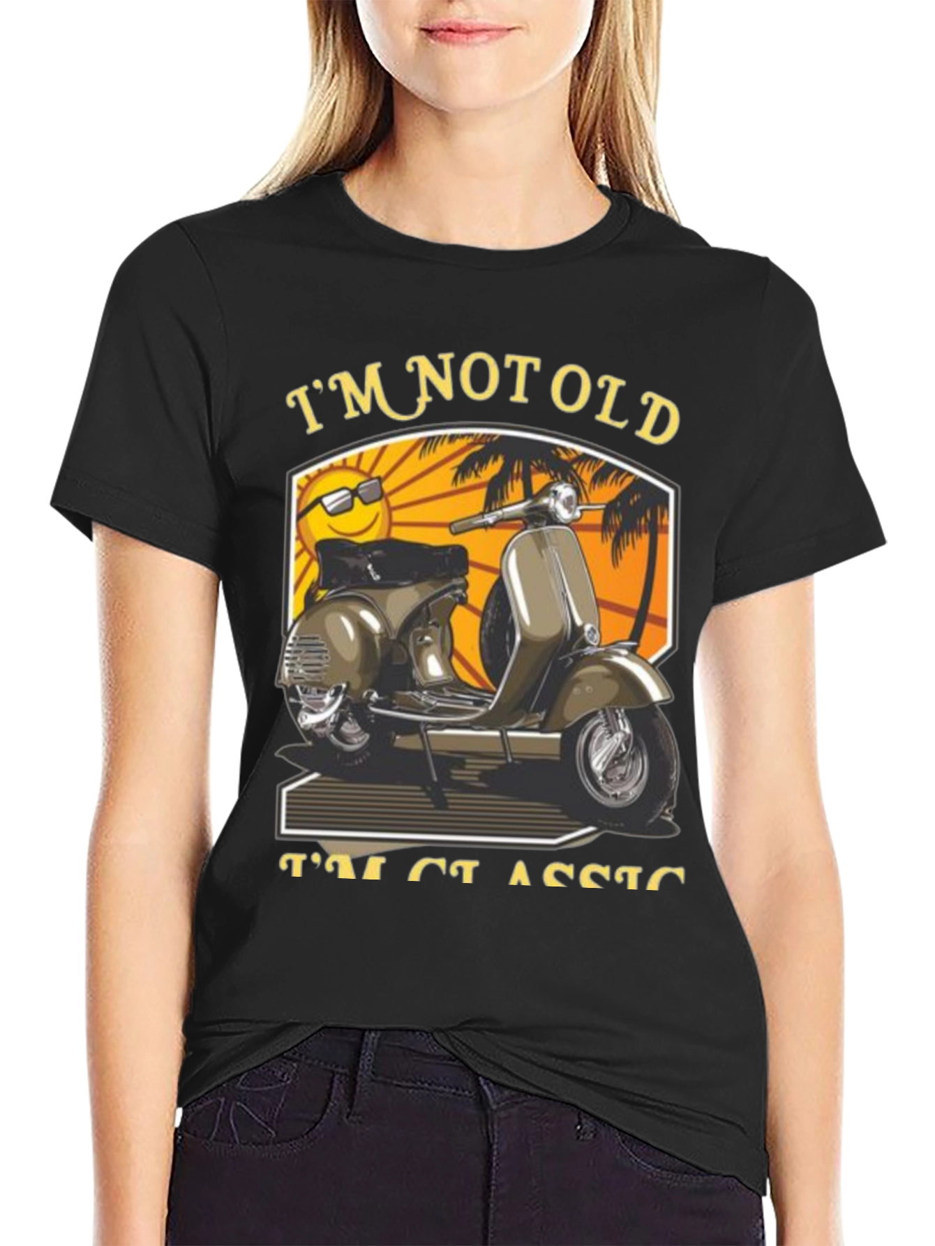 Im Not Old Im Classic Scooter T-Shirt