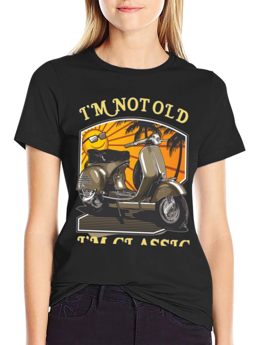 Im Not Old Im Classic Scooter T-Shirt