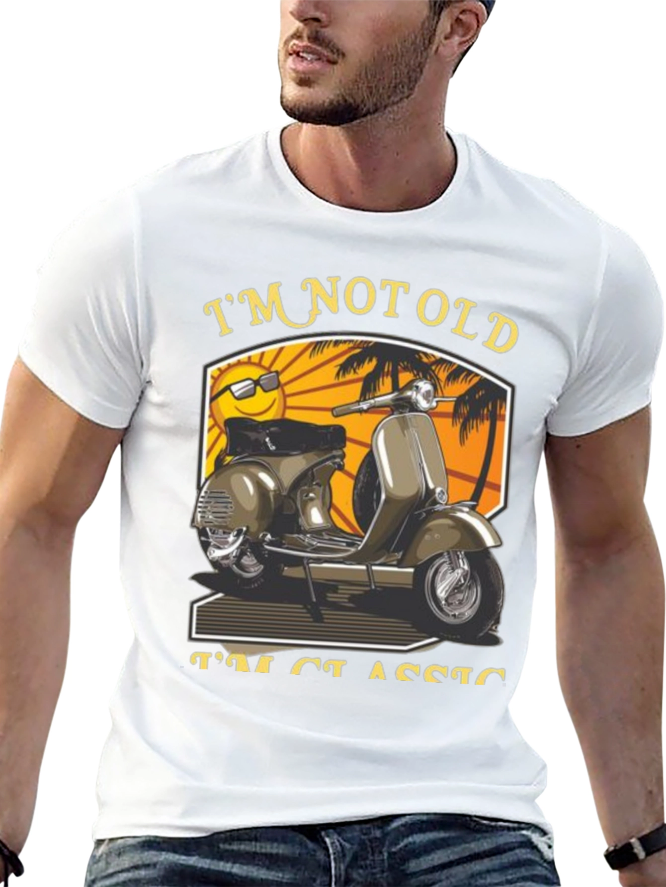 Im Not Old Im Classic Scooter T-Shirt