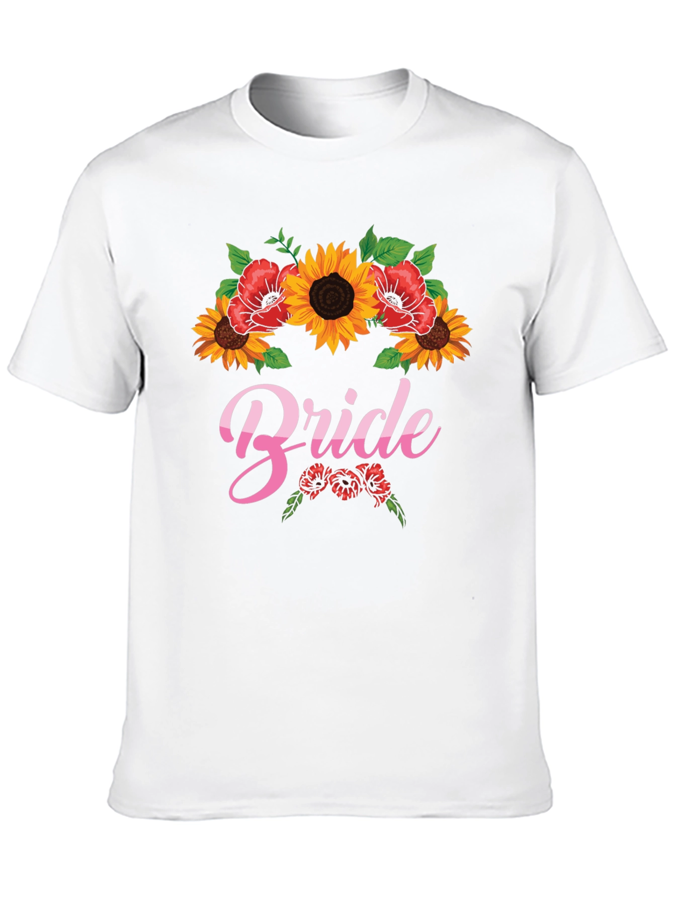 Bride Sunflower T-Shirt