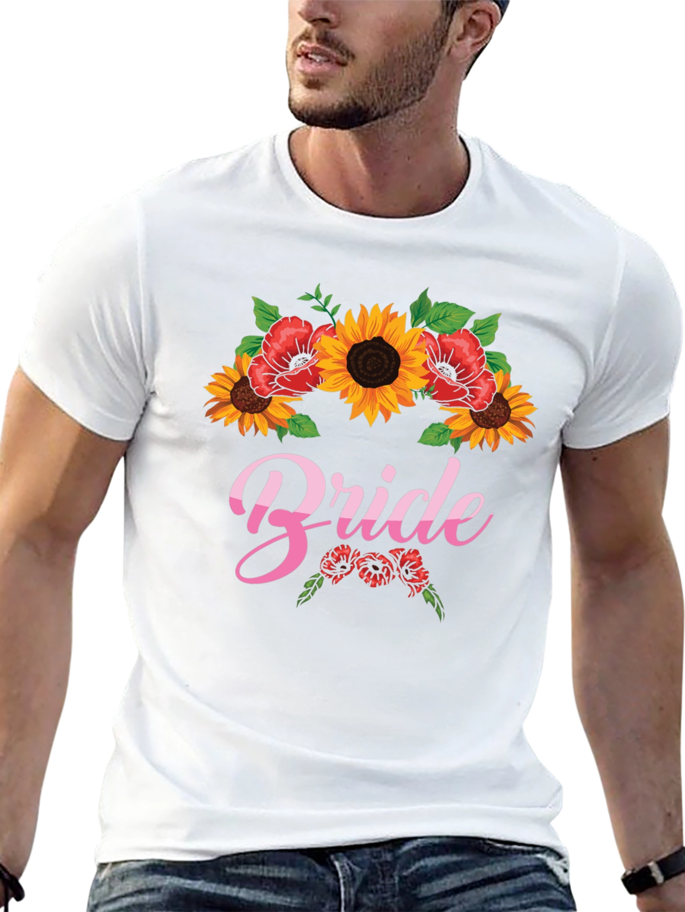 Bride Sunflower T-Shirt
