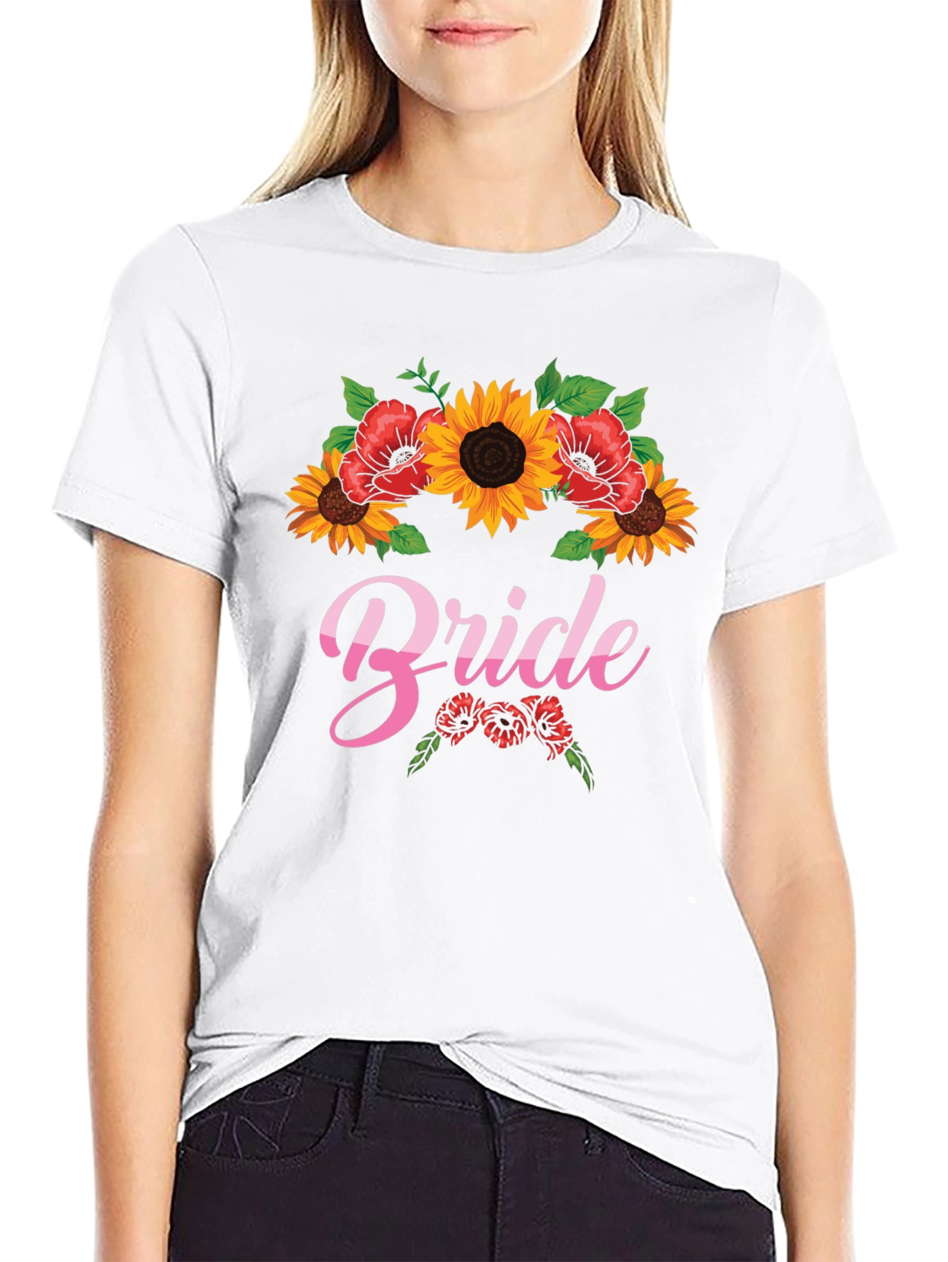 Bride Sunflower T-Shirt