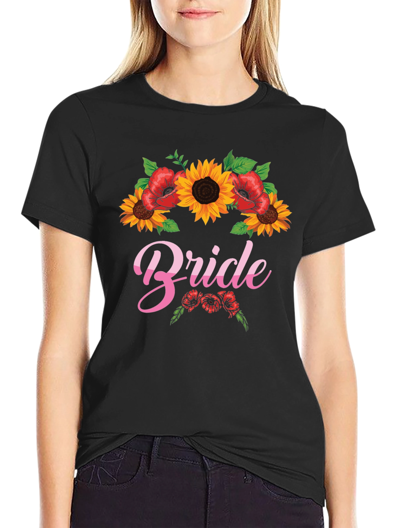 Bride Sunflower T-Shirt