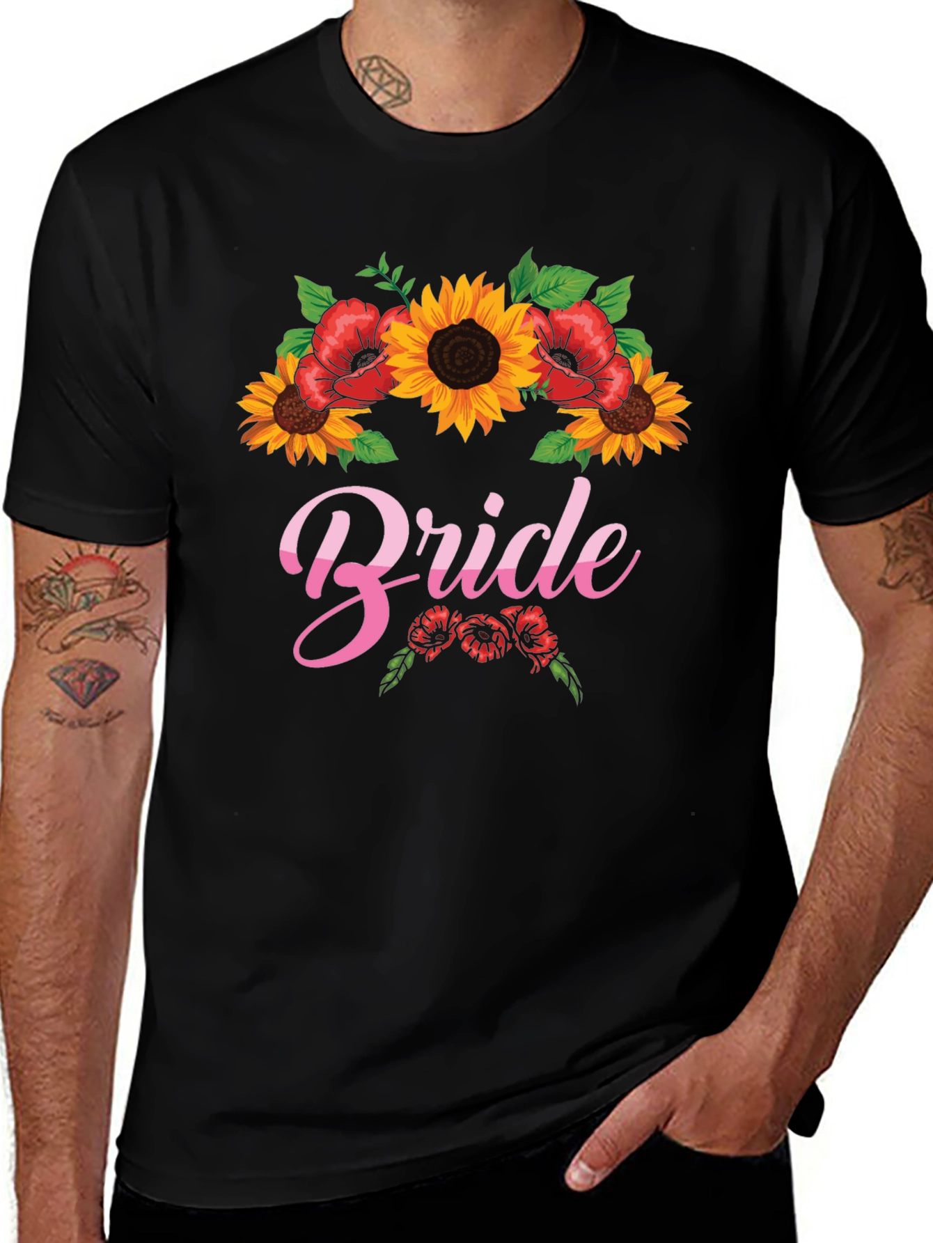 Bride Sunflower T-Shirt
