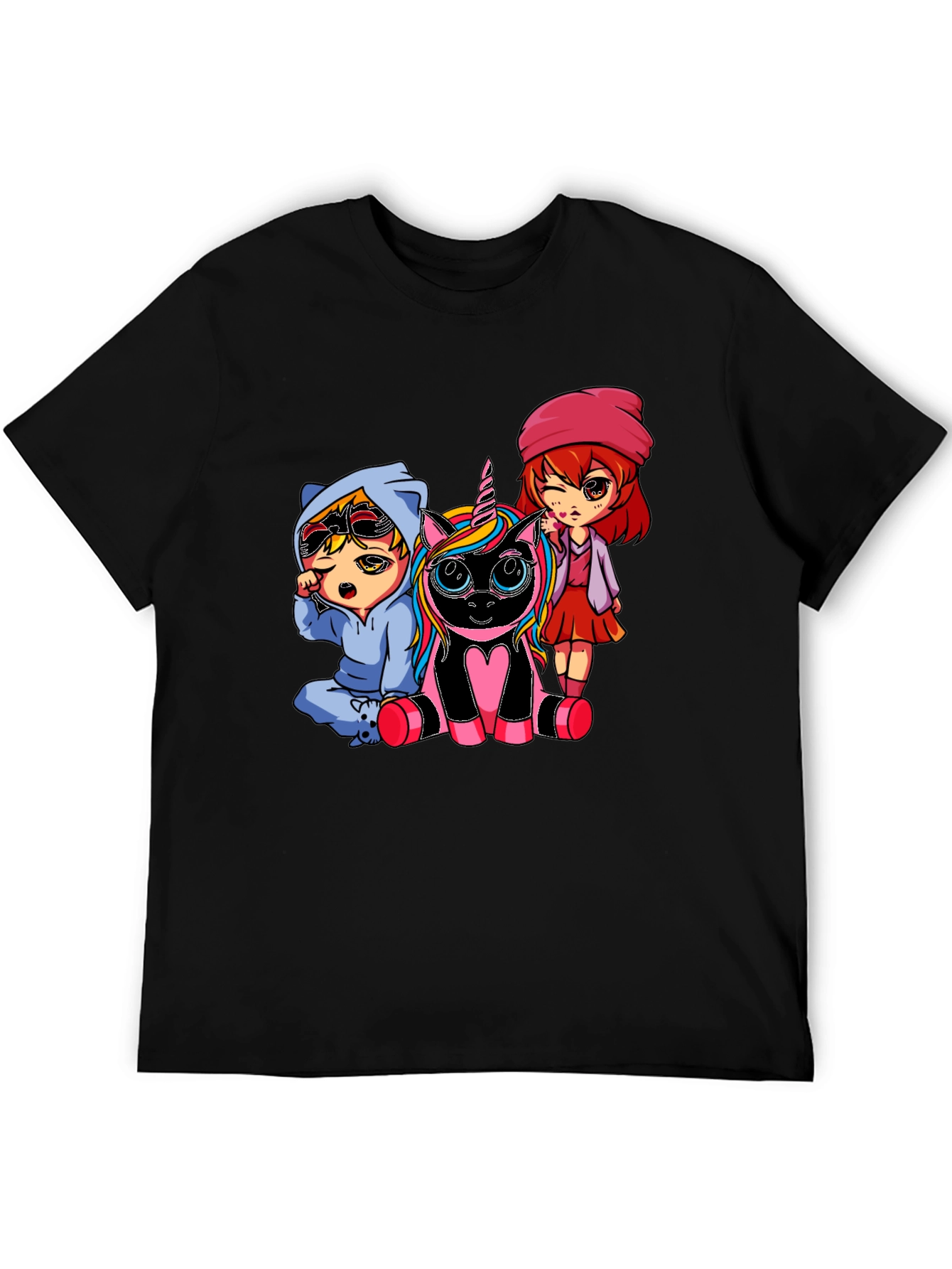 Anime Cartoon Graphic T-Shirt