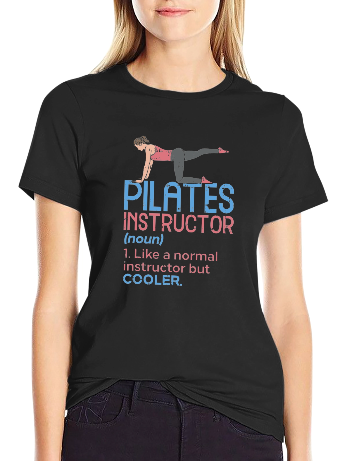 Pilates Instructor Definition Graphic T-Shirt