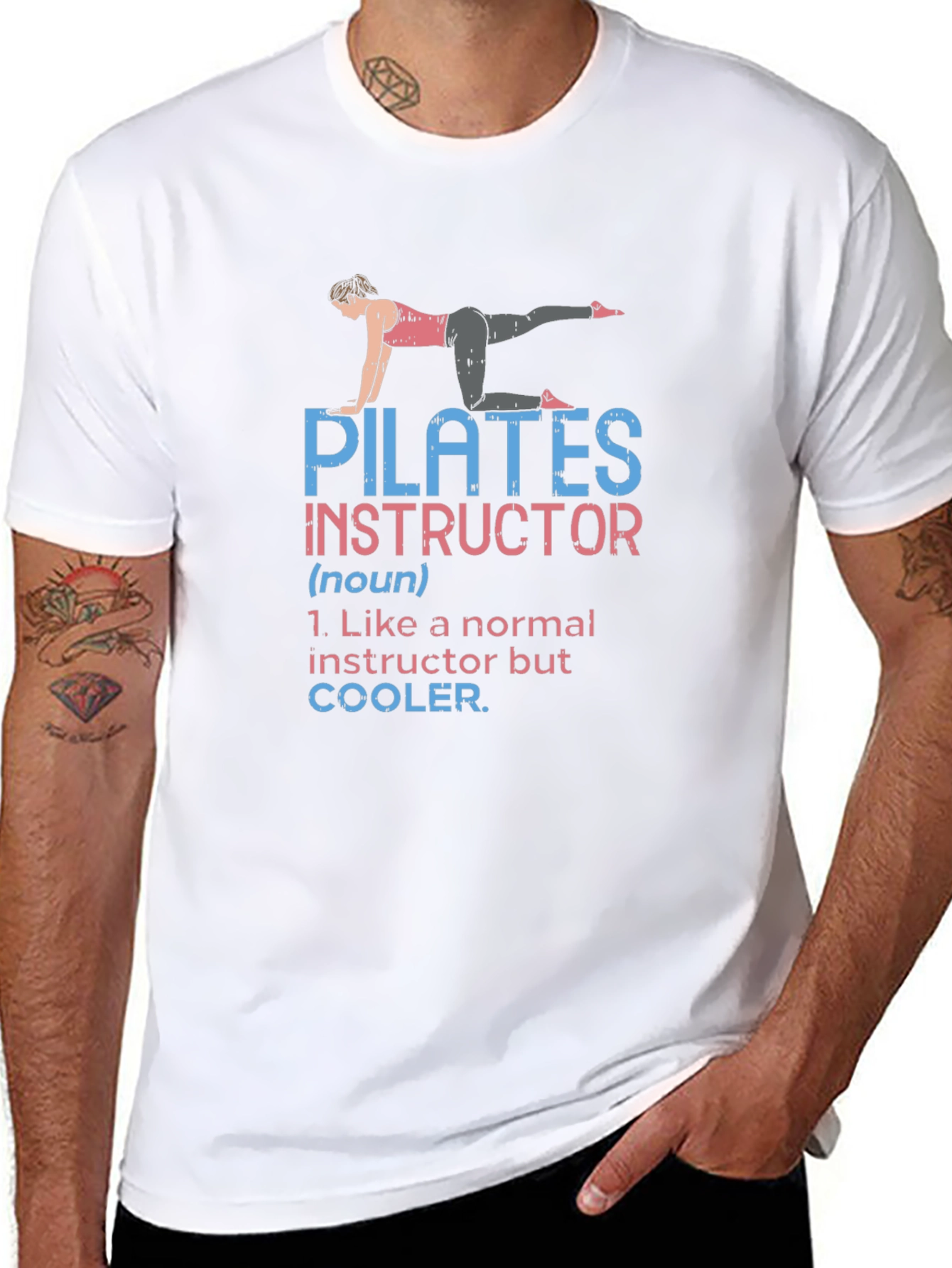 Pilates Instructor Definition Graphic T-Shirt