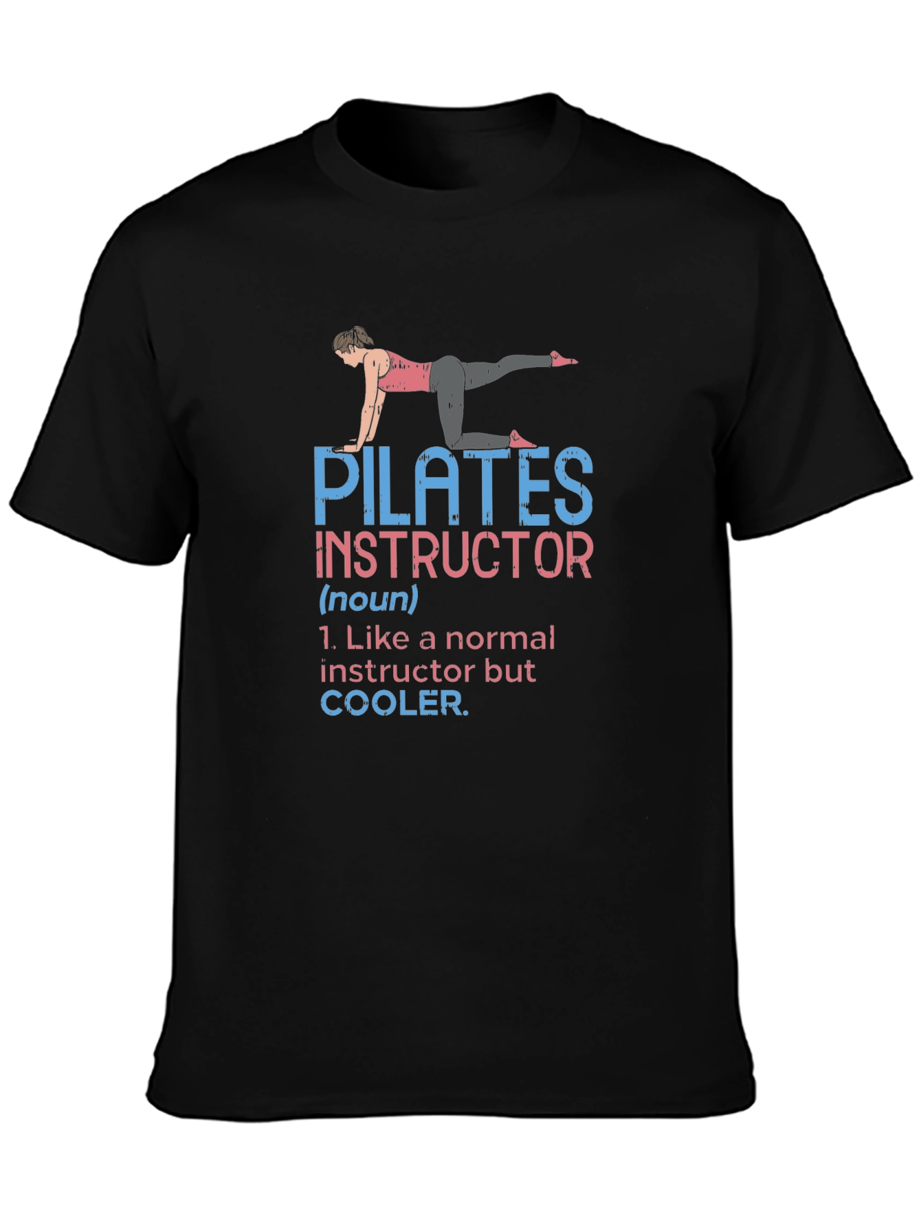 Pilates Instructor Definition Graphic T-Shirt