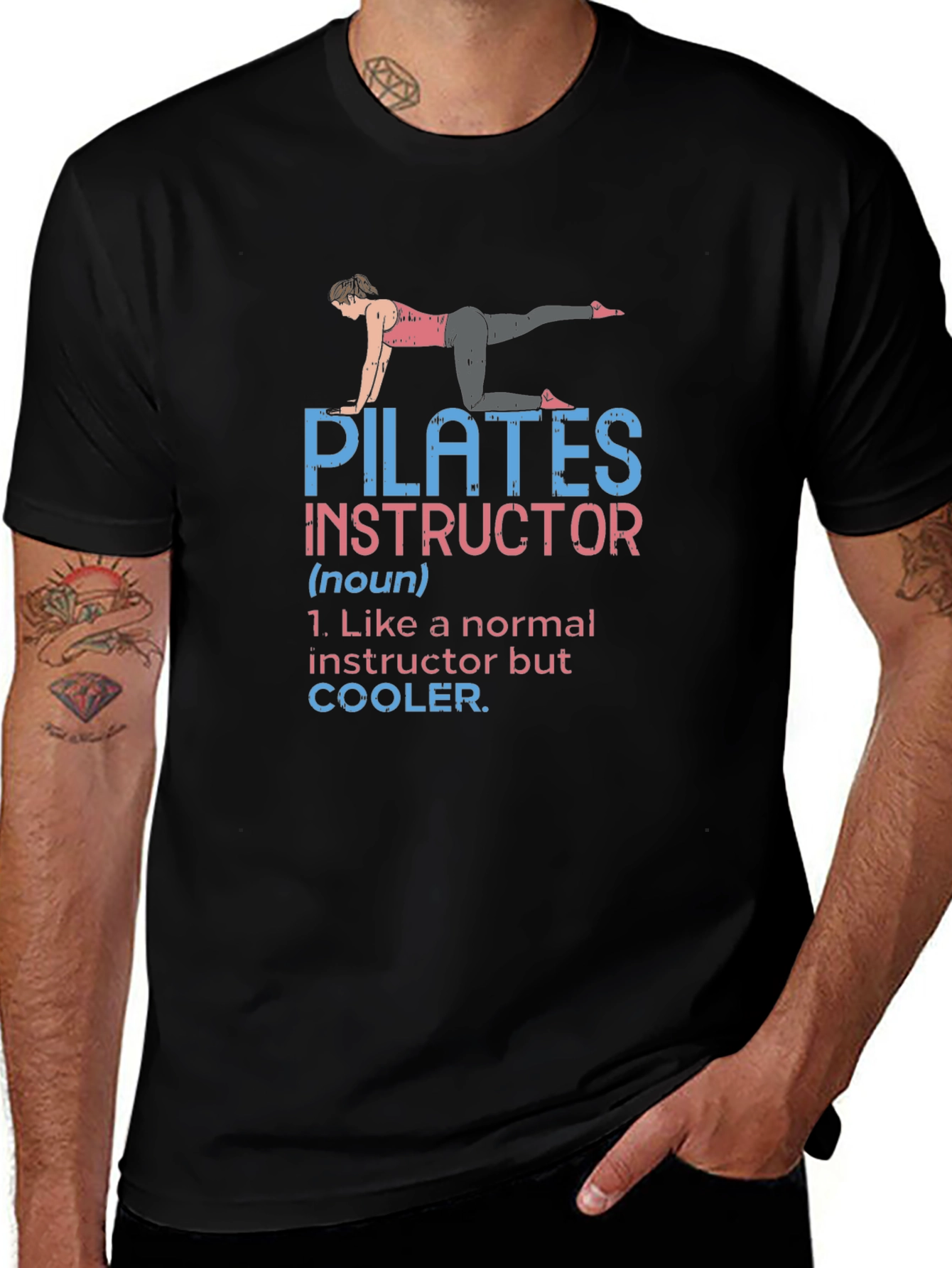 Pilates Instructor Definition Graphic T-Shirt