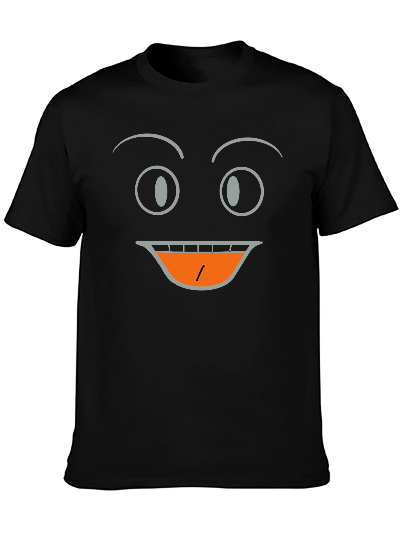 Funny Face Black T-Shirt