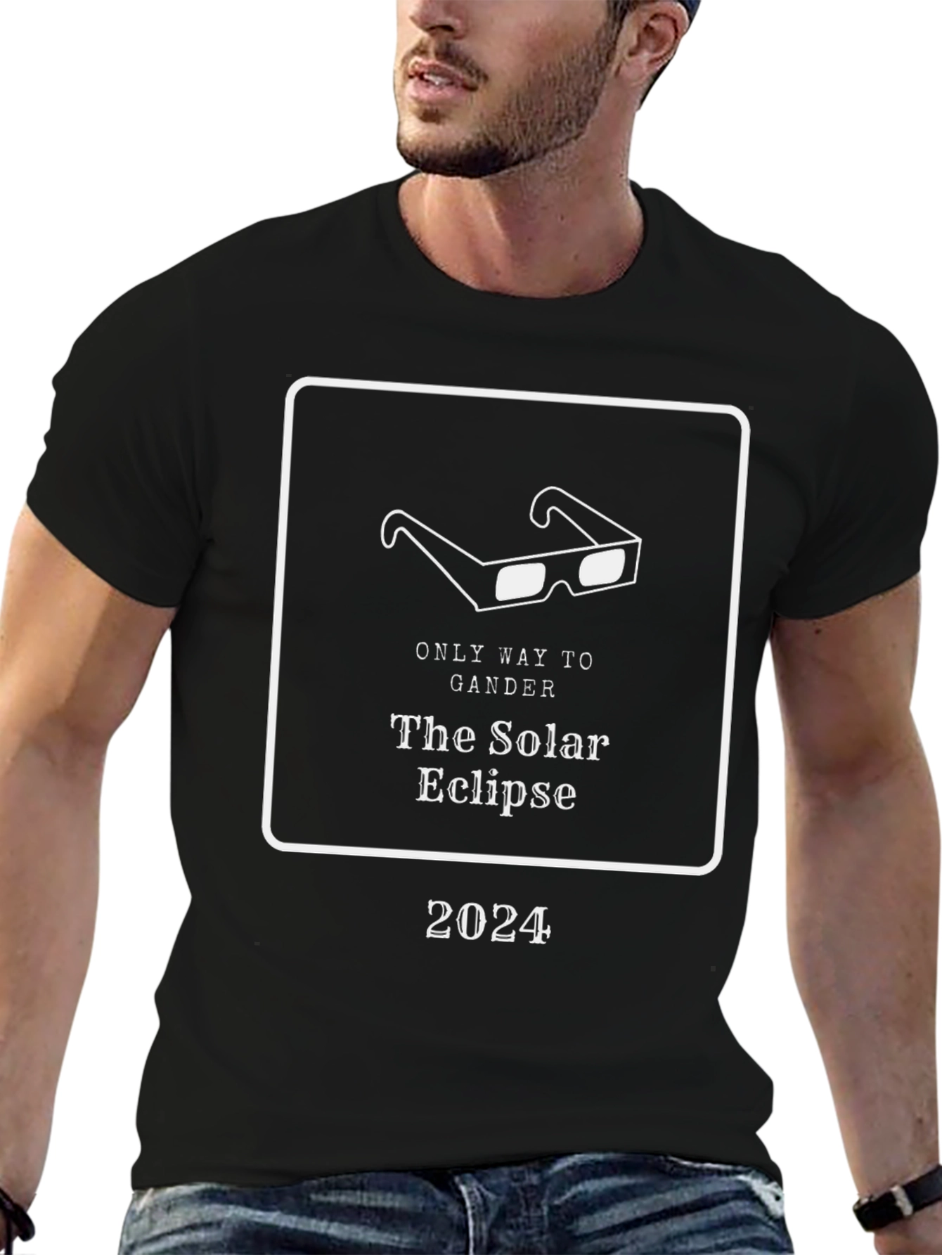 Solar Eclipse 2024 T-Shirt - Only Way to Gander