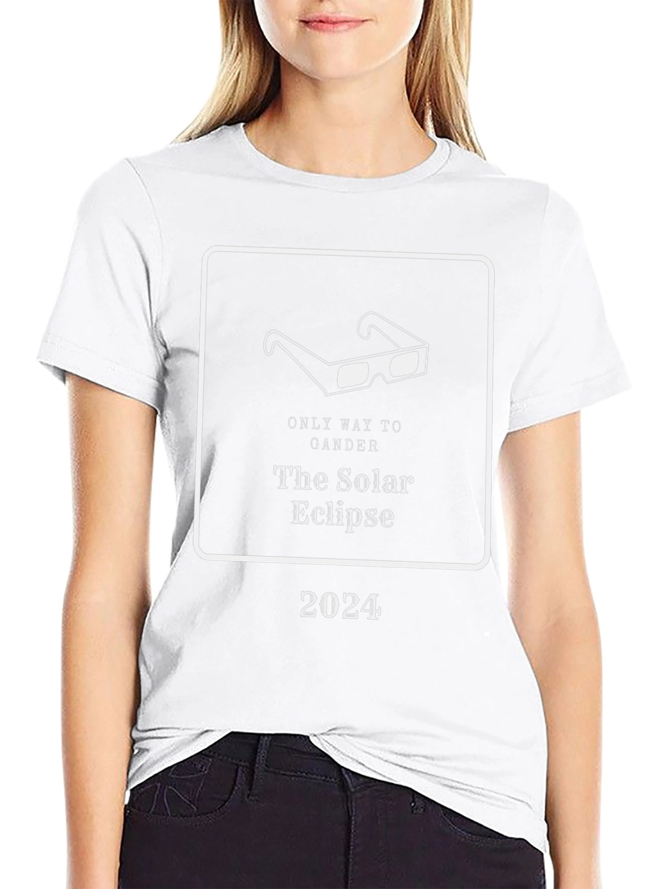 Solar Eclipse 2024 T-Shirt - Only Way to Gander