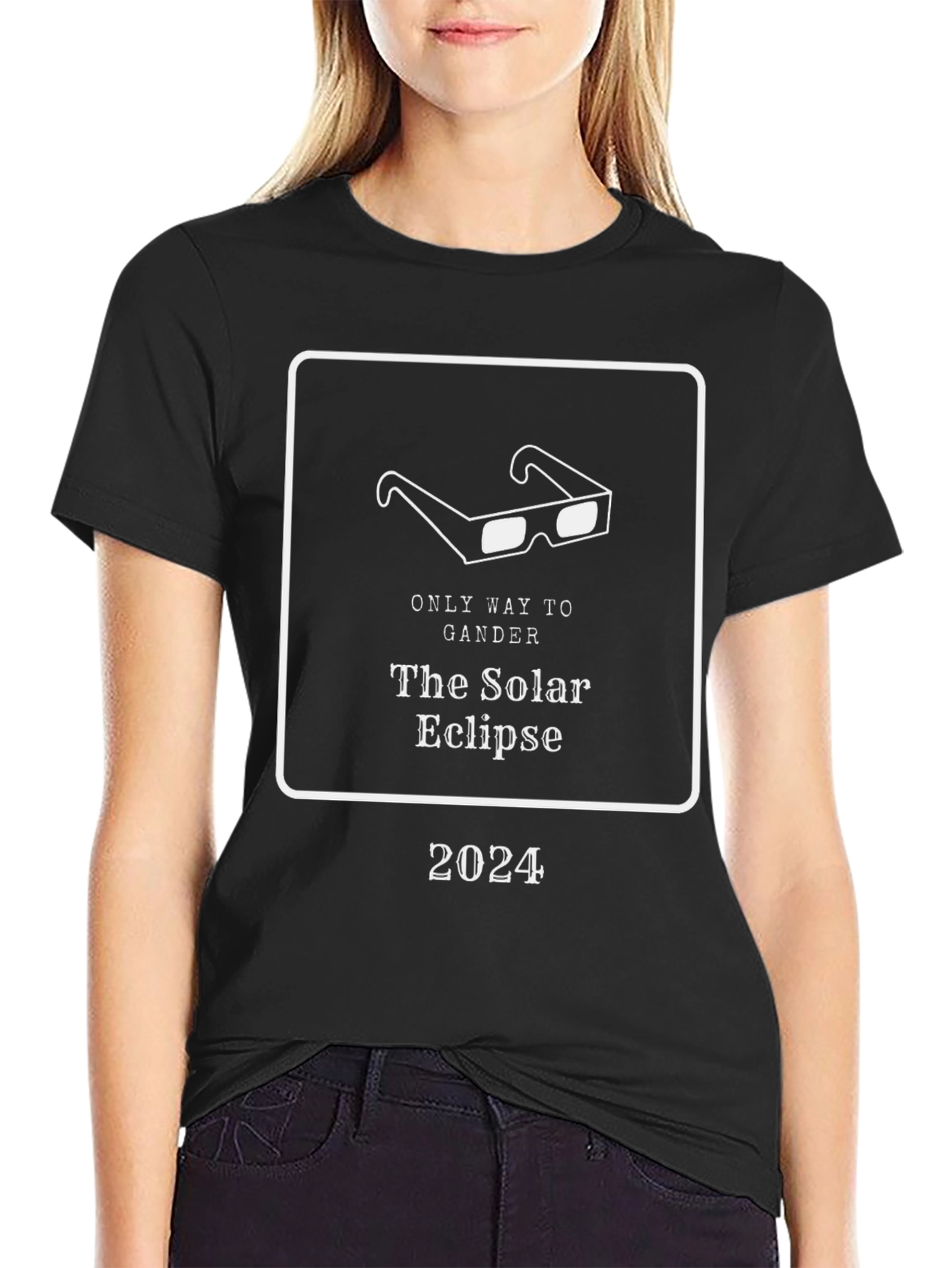 Solar Eclipse 2024 T-Shirt - Only Way to Gander