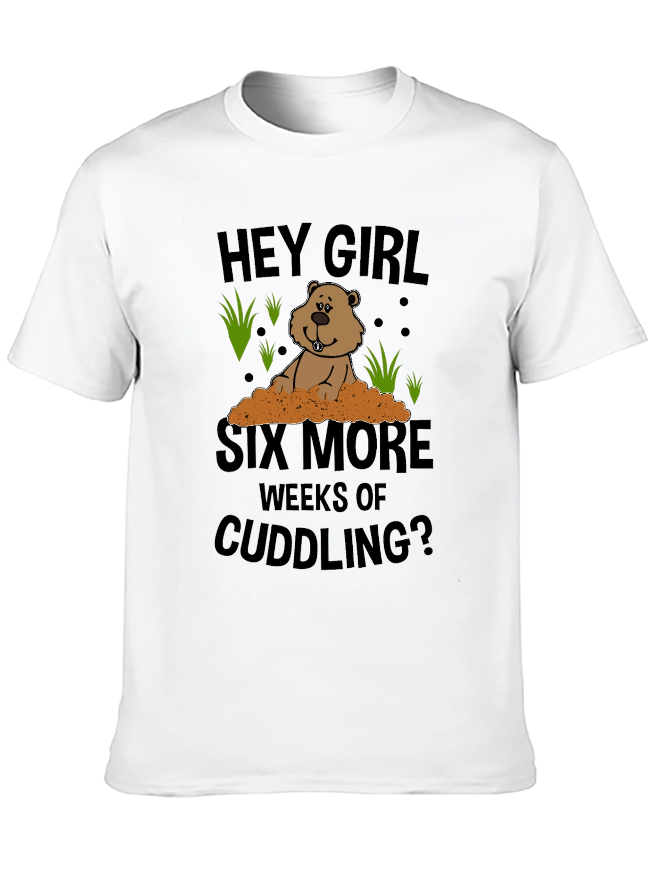 Hey Girl Cuddling T-Shirt