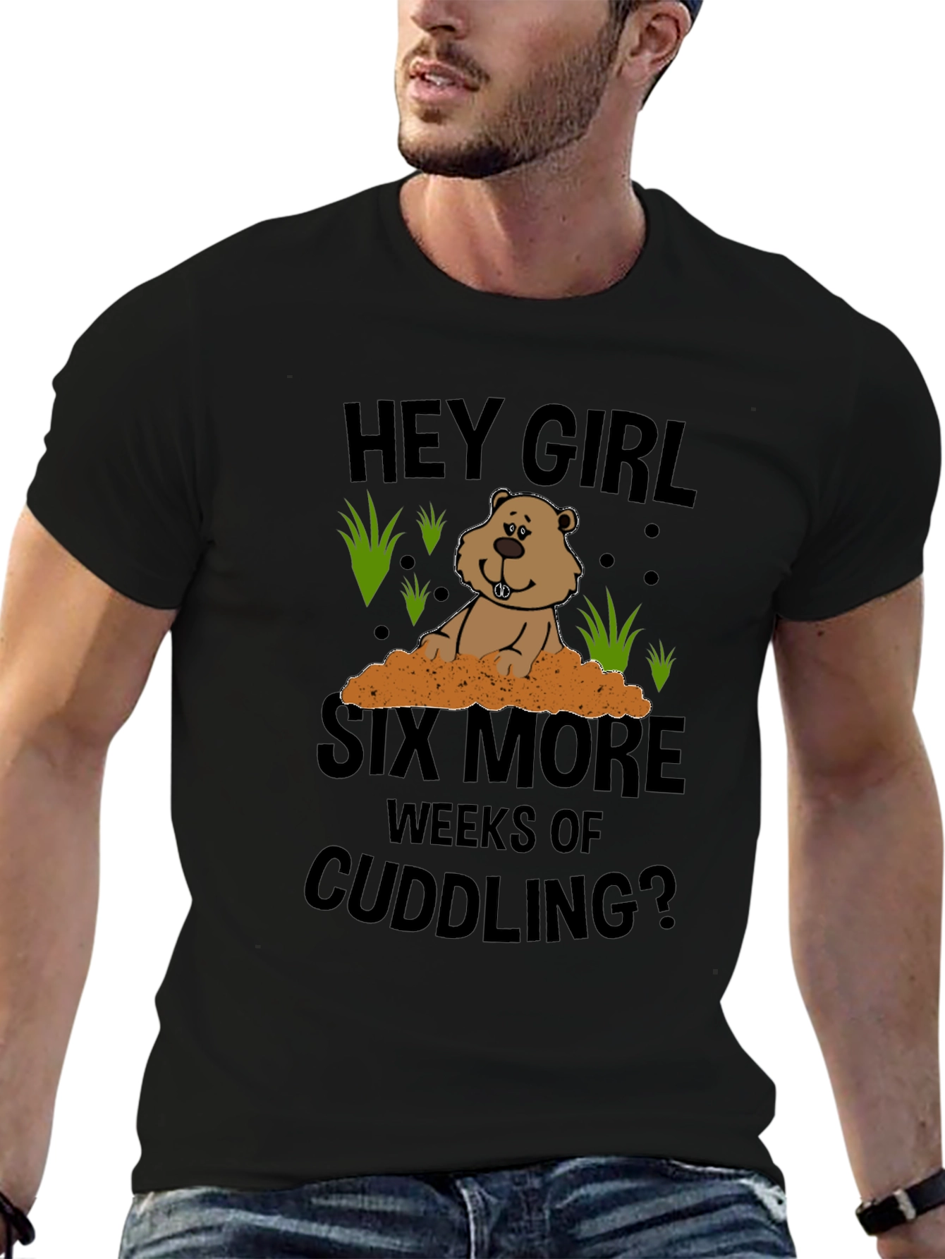 Hey Girl Cuddling T-Shirt