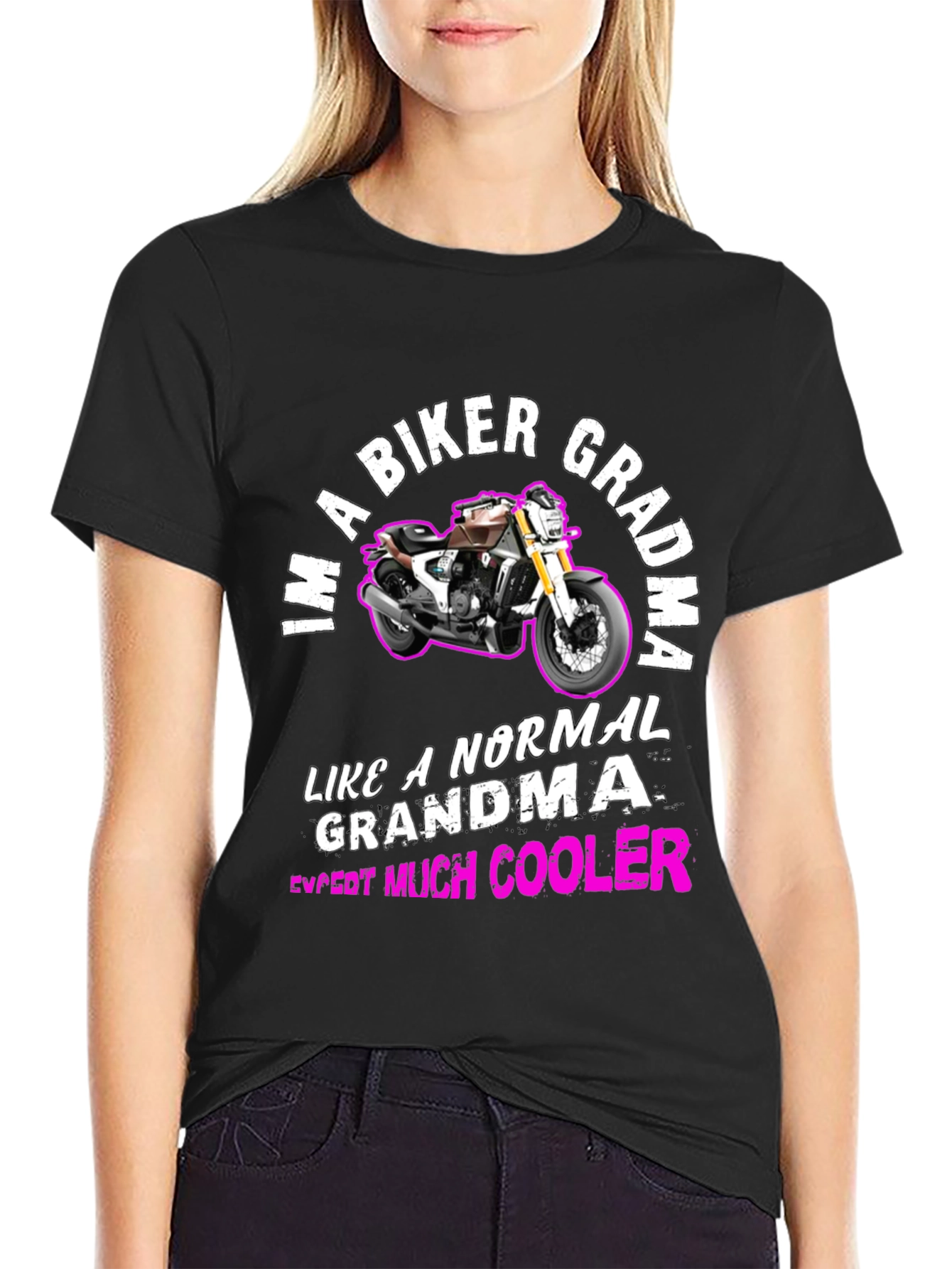 Biker Grandma T-Shirt