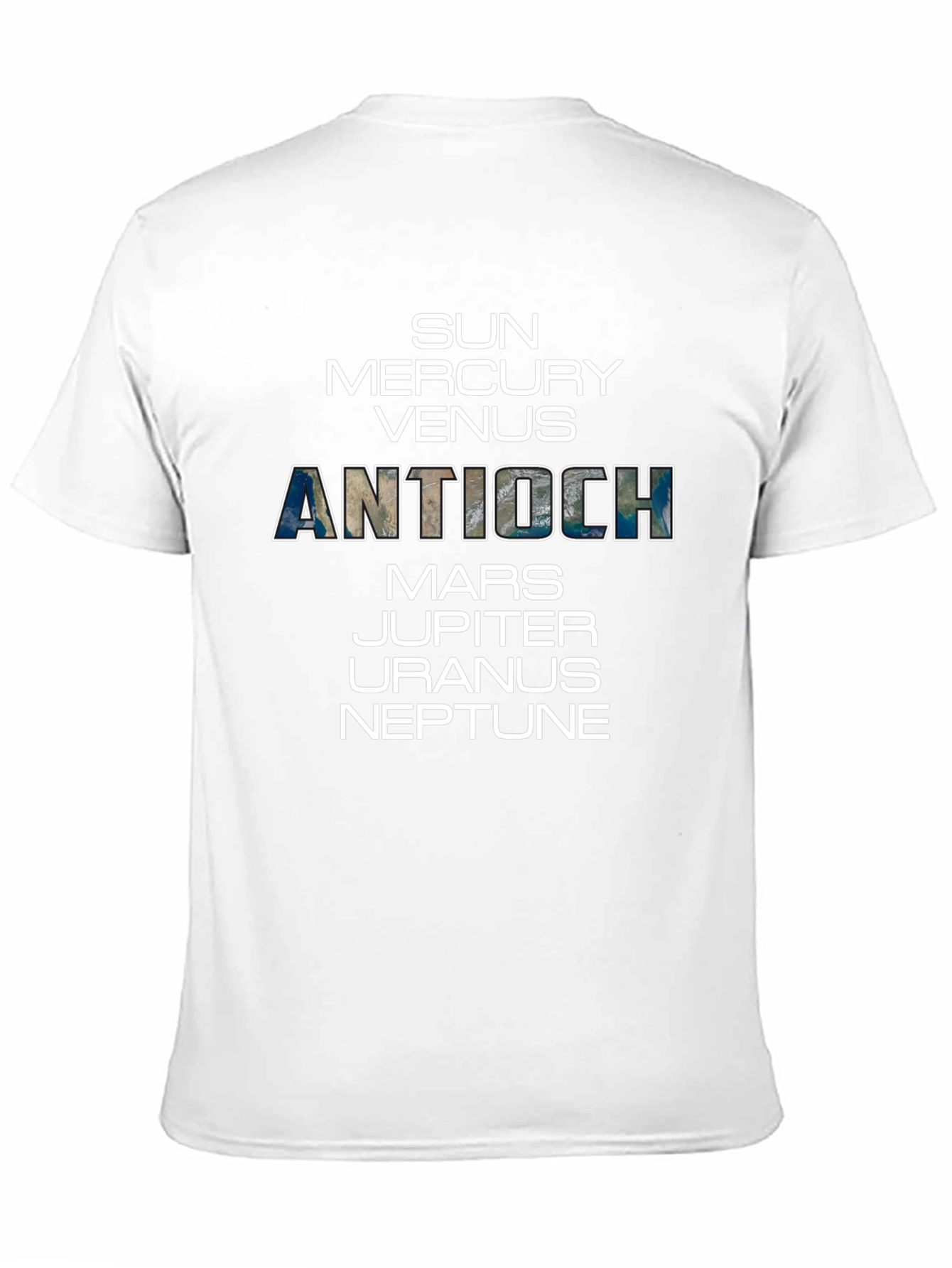 Planets & Antioch Graphic T-Shirt