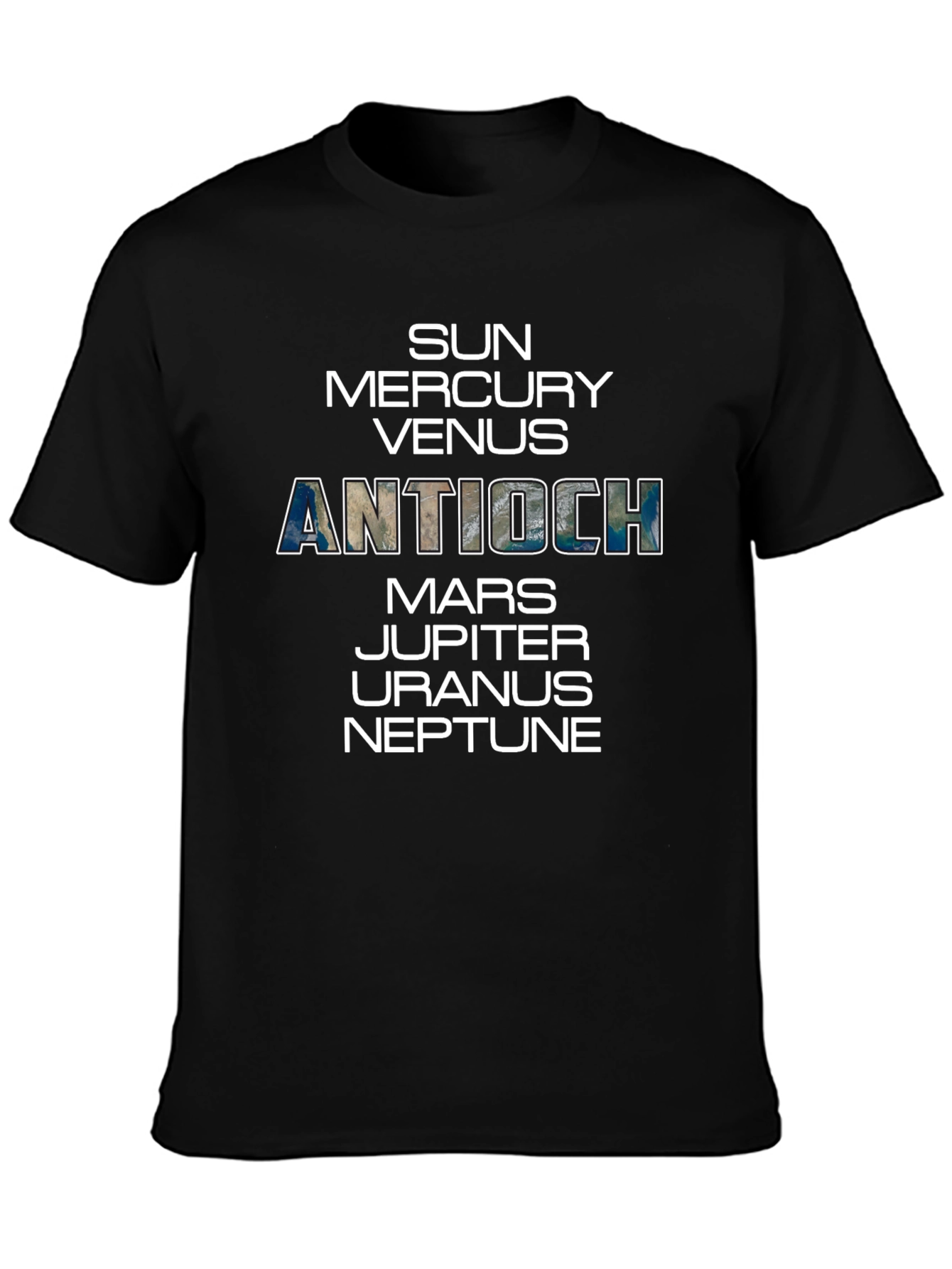 Planets & Antioch Graphic T-Shirt