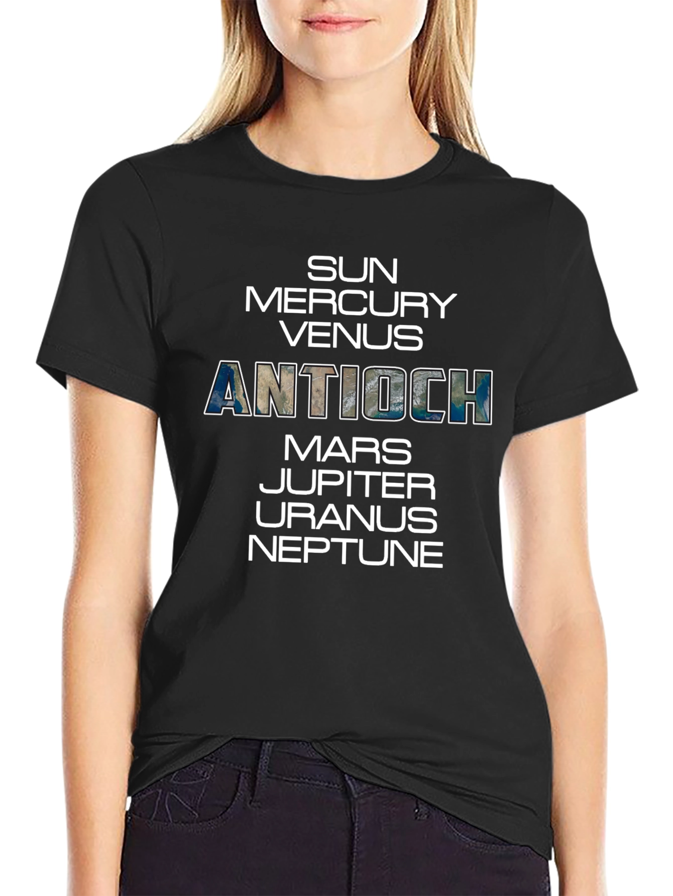 Planets & Antioch Graphic T-Shirt