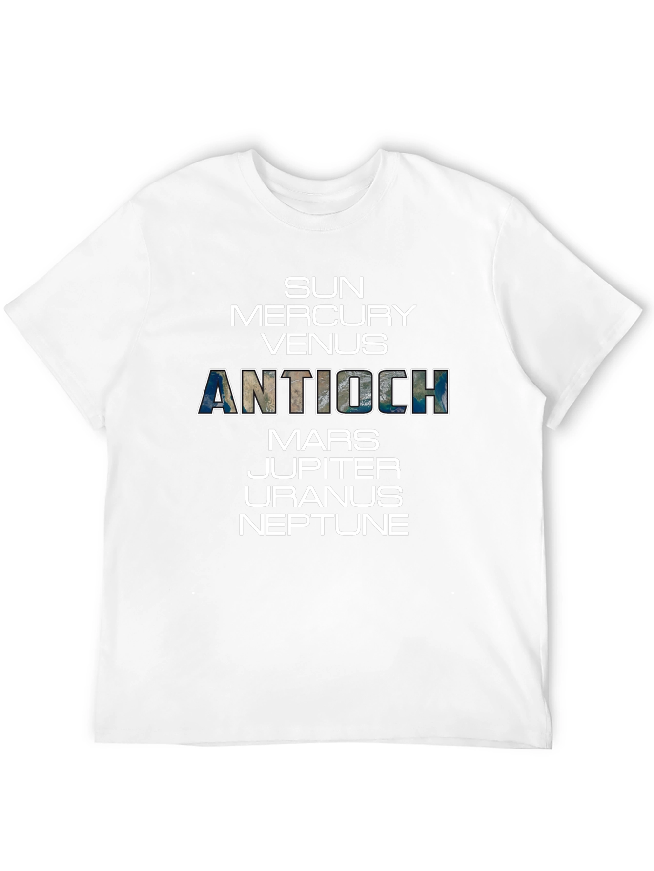 Planets & Antioch Graphic T-Shirt