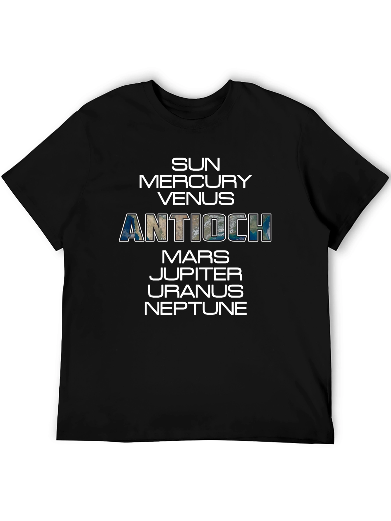 Planets & Antioch Graphic T-Shirt