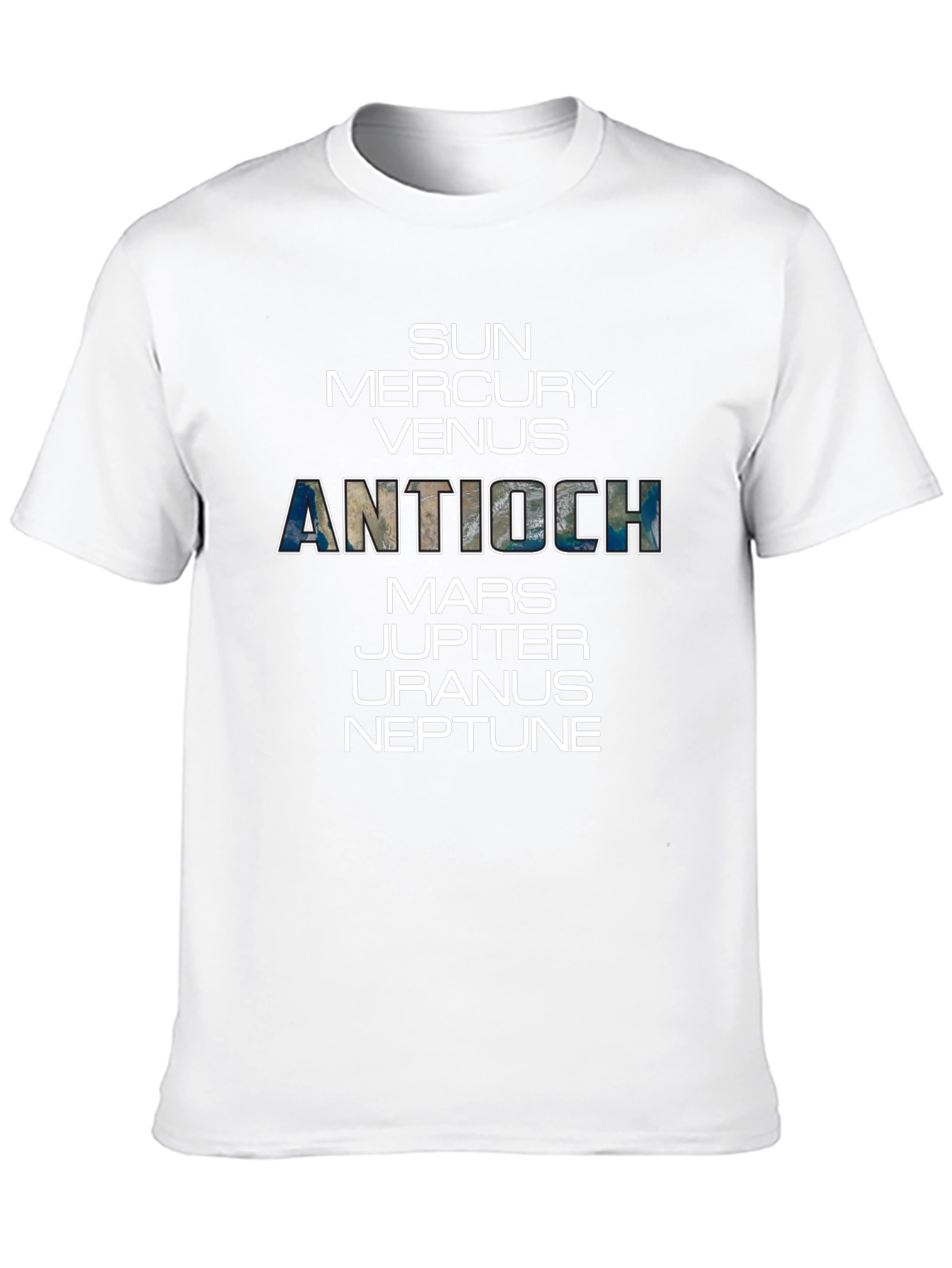 Planets & Antioch Graphic T-Shirt